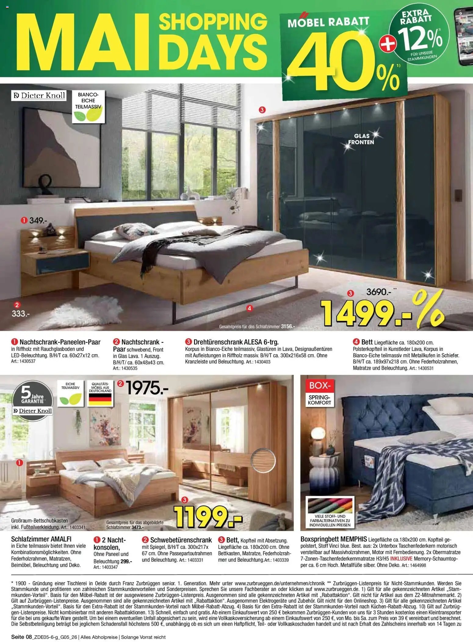 Zurbrüggen MaiDays Shopping