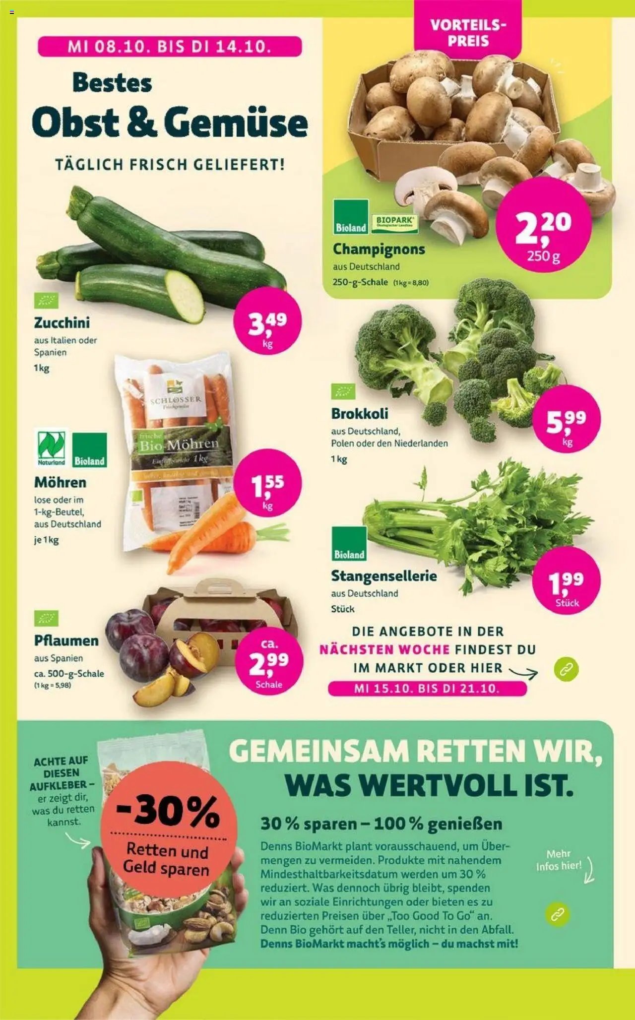 Denns BioMarkt Angebote (2025-10-08 - 2025-10-21) | 2