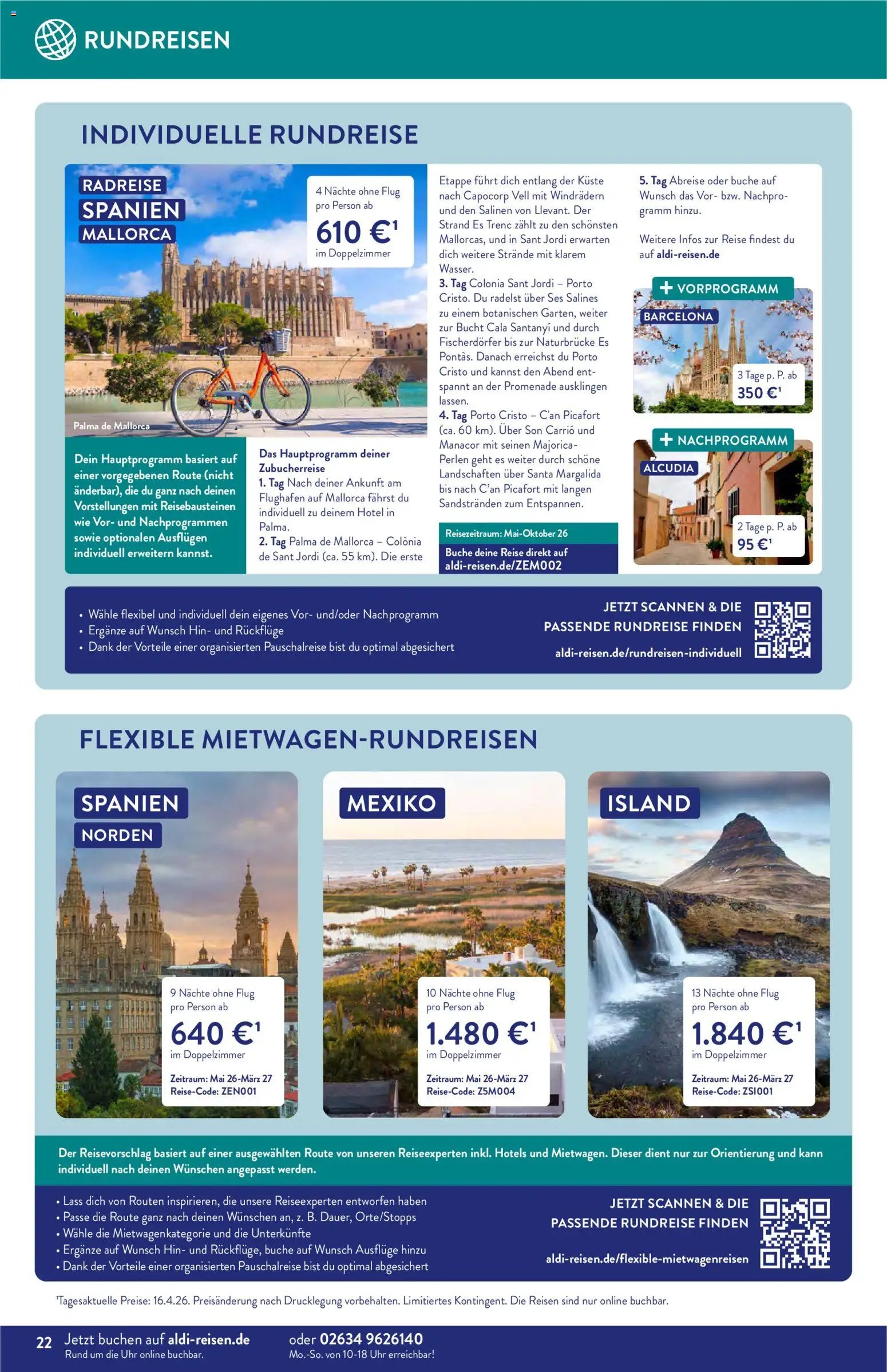 Aldi Reisen Reisemagazin (2026-05-01 - 2026-05-31)