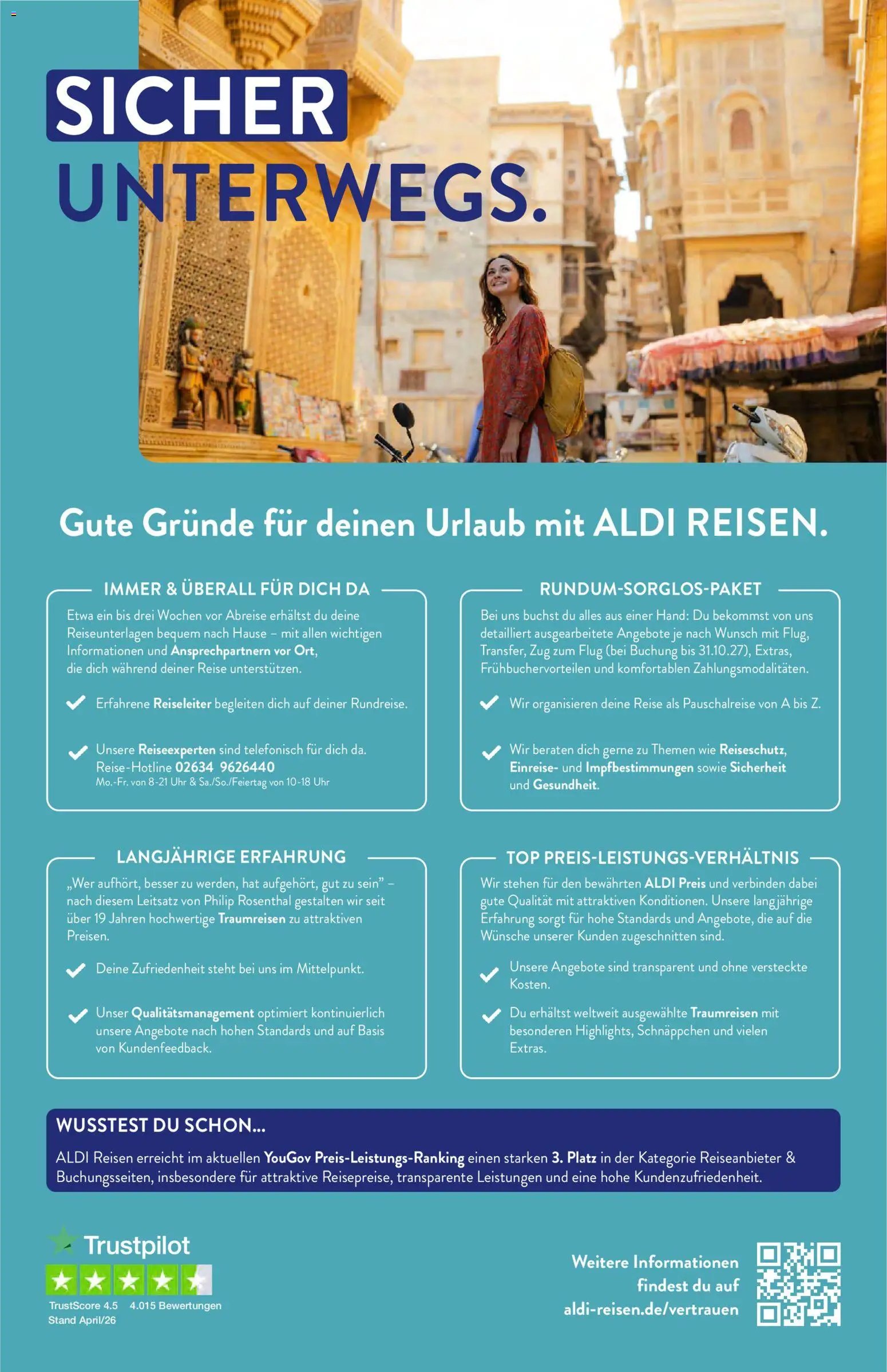 Aldi Reisen Reisemagazin