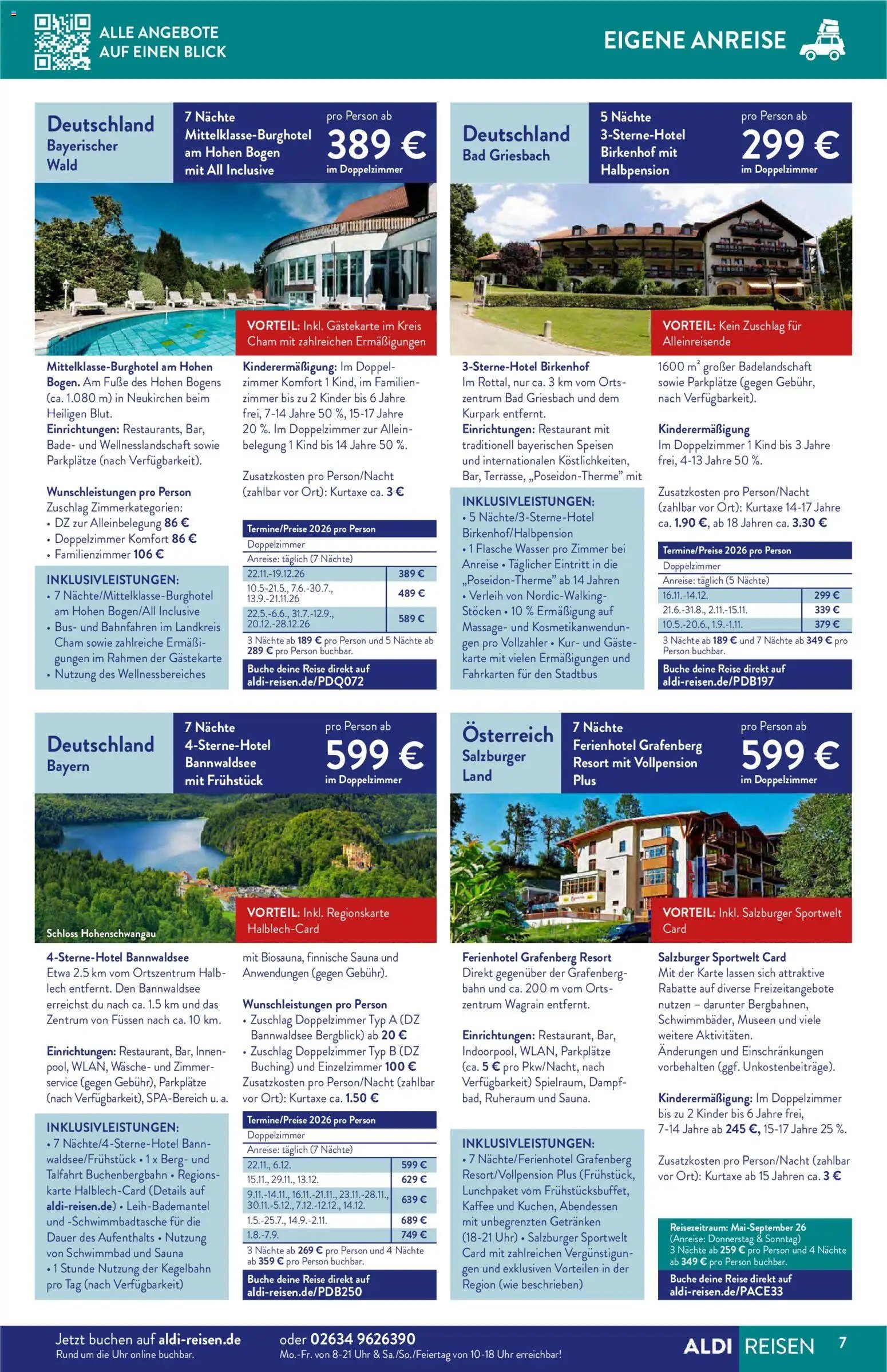 Aldi Reisen Reisemagazin