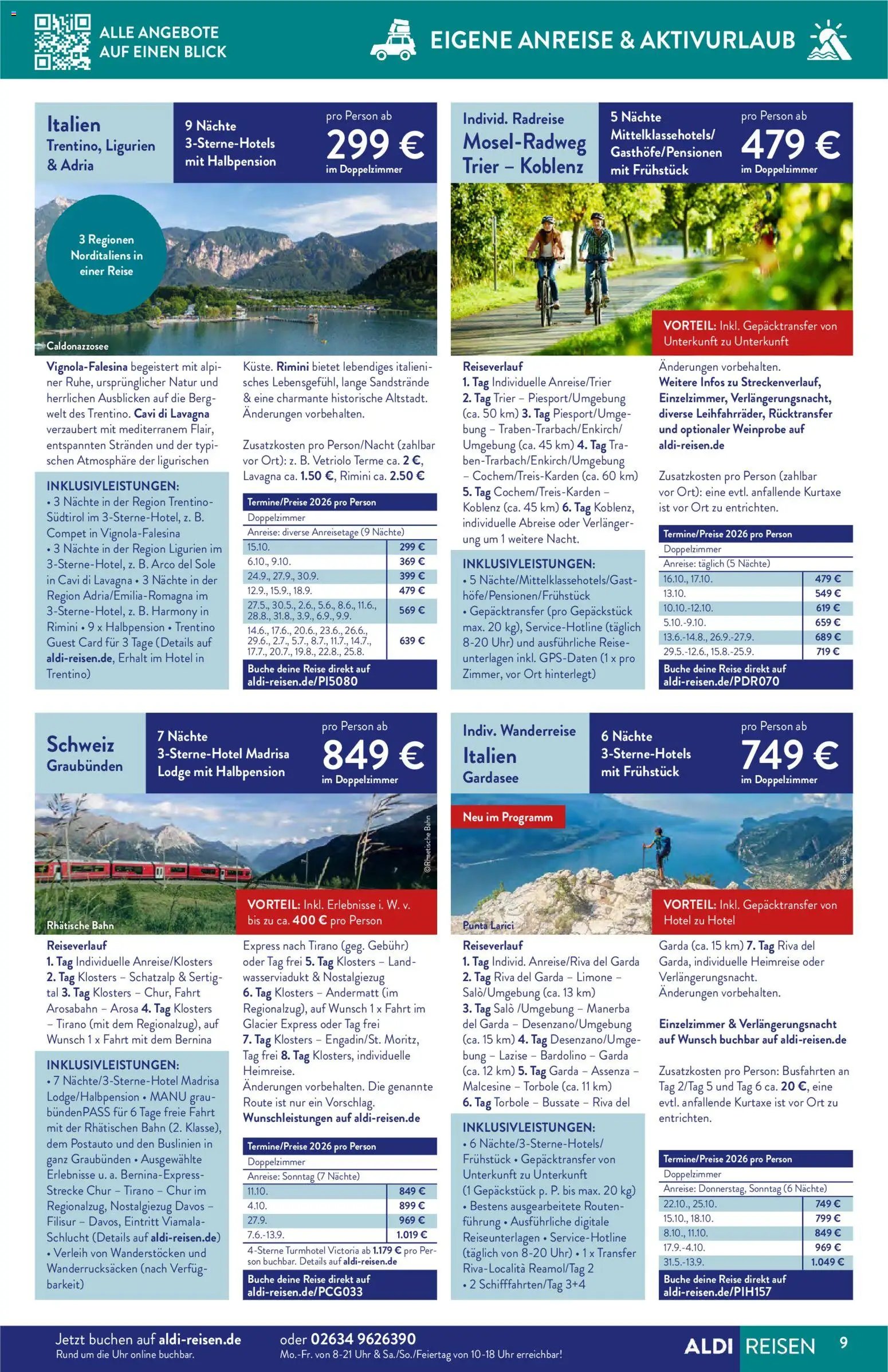 Aldi Reisen Reisemagazin