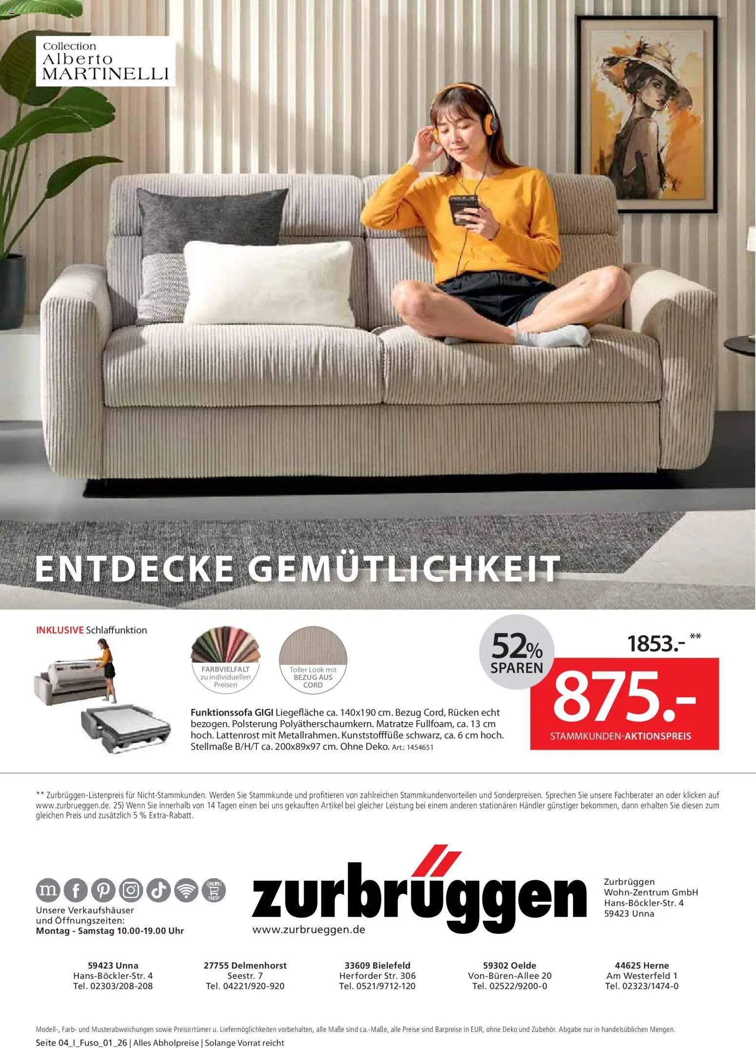 Zurbrüggen Prospekt