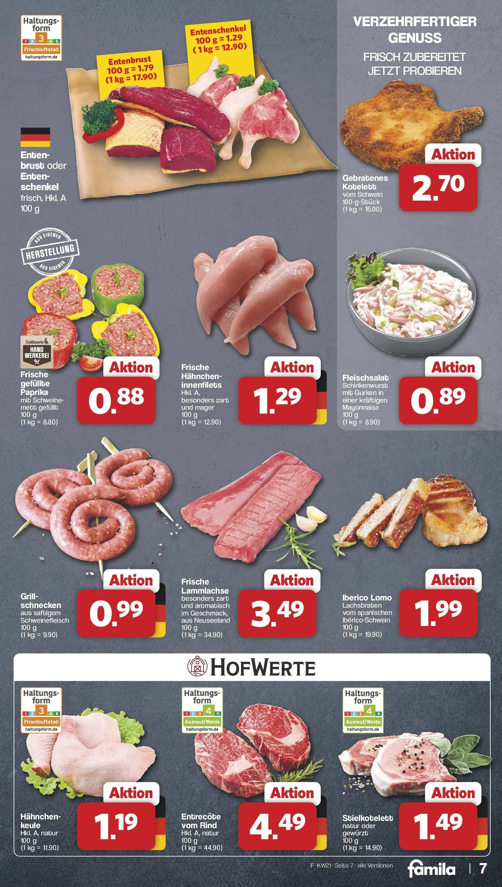 Famila Nordwest  Wochenangebote