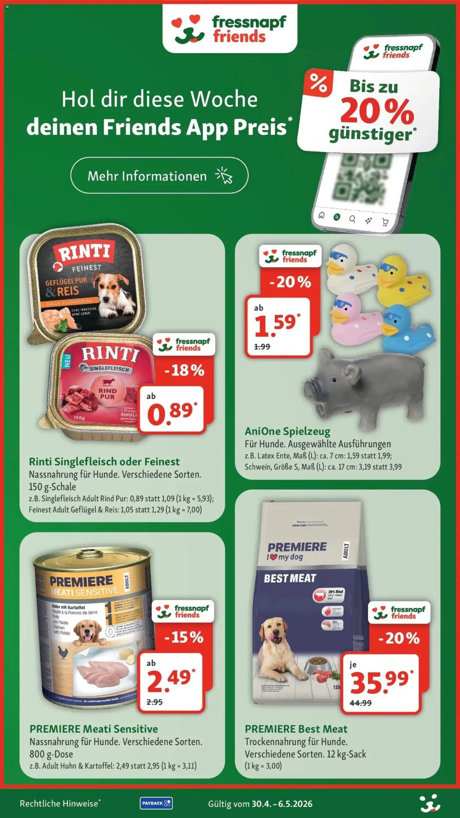 Fressnapf Prospekt 	 (2026-04-30 - 2026-05-06)