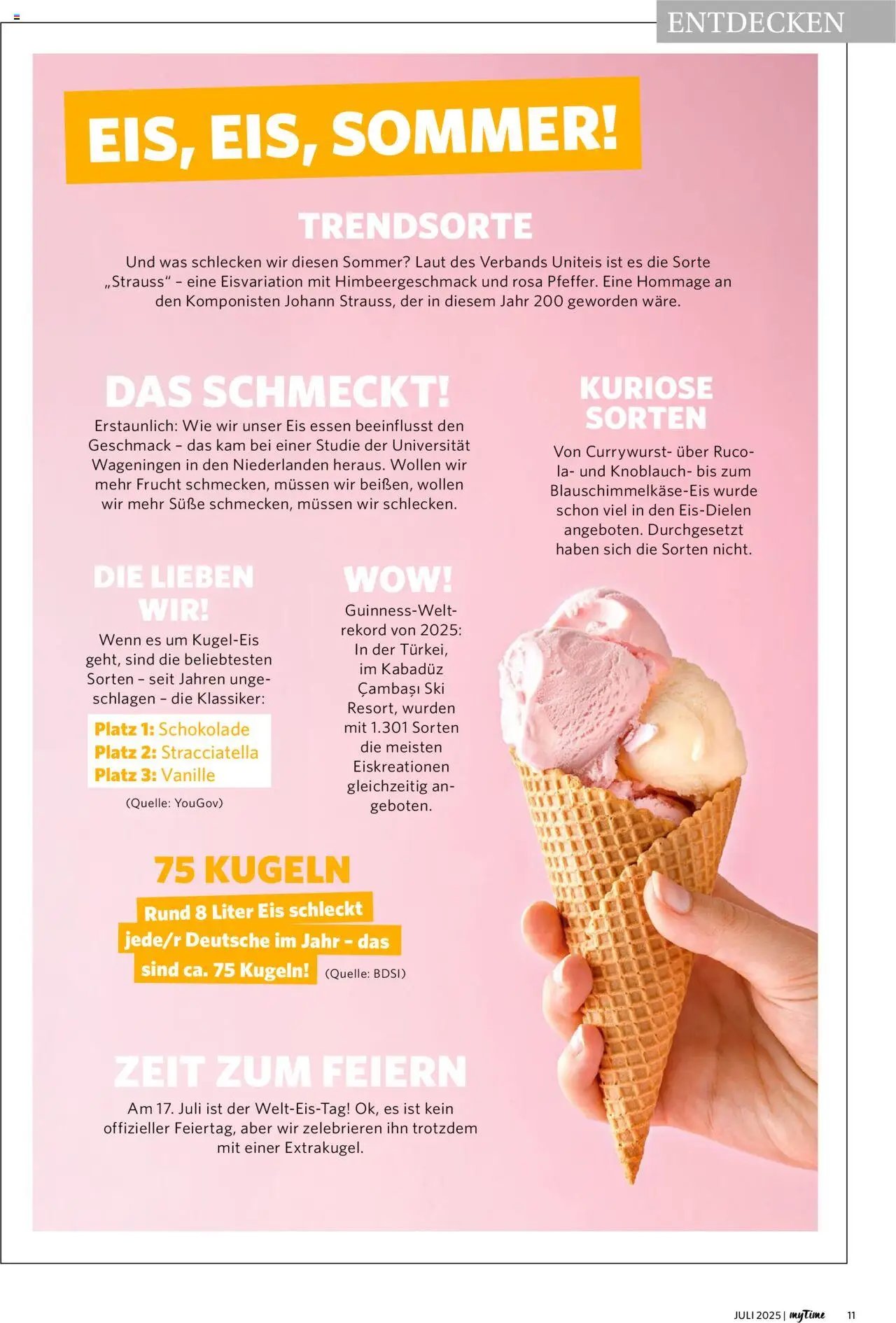 Famila Nordwest - myTime Juli 2025