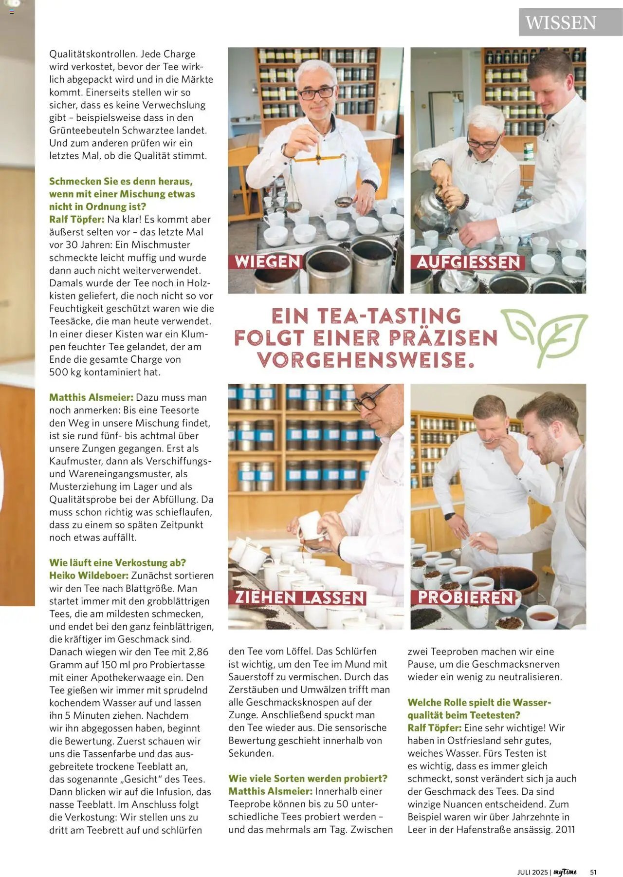 Famila Nordwest - myTime Juli 2025