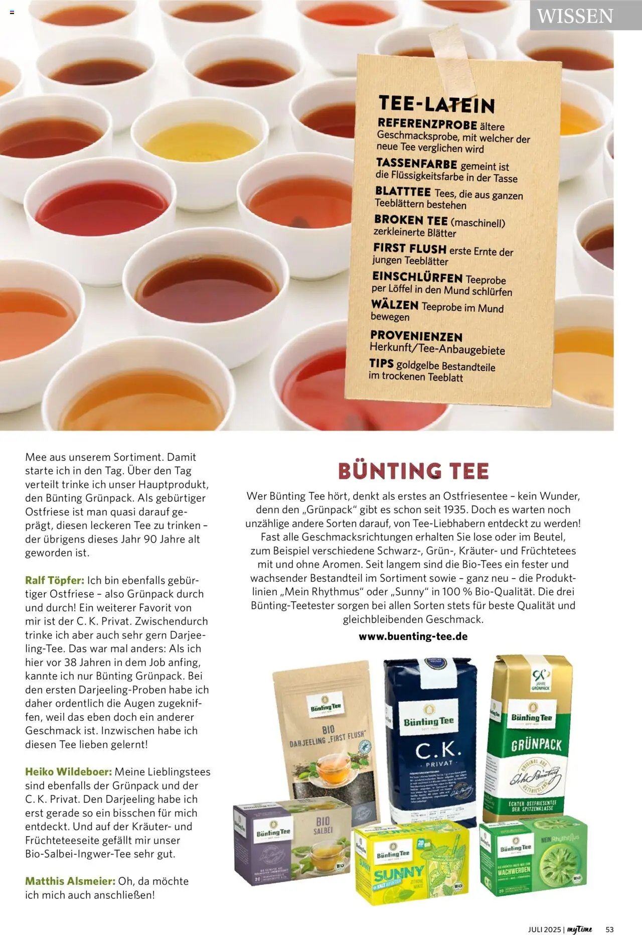 Famila Nordwest - myTime Juli 2025