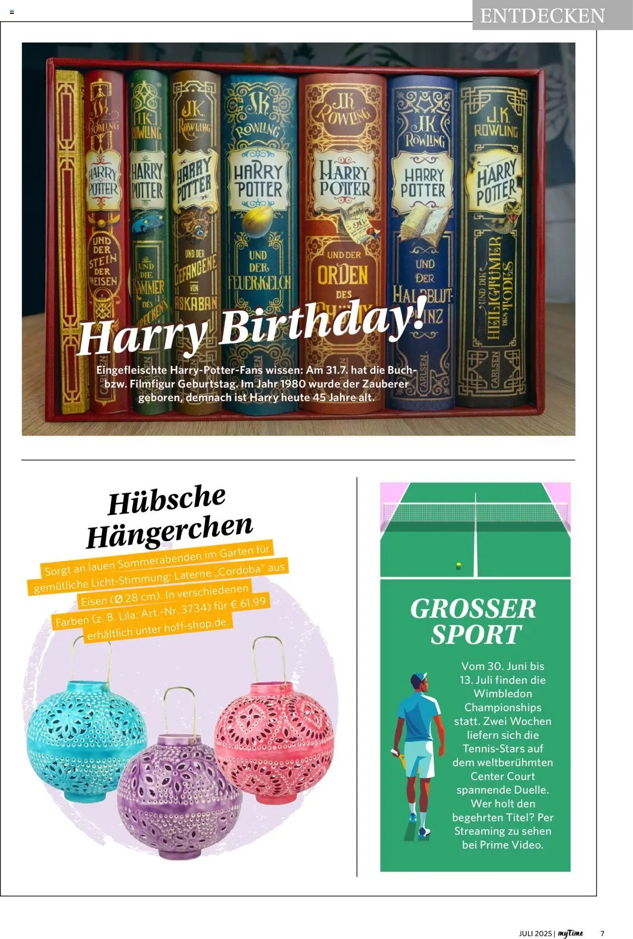 Famila Nordwest - myTime Juli 2025