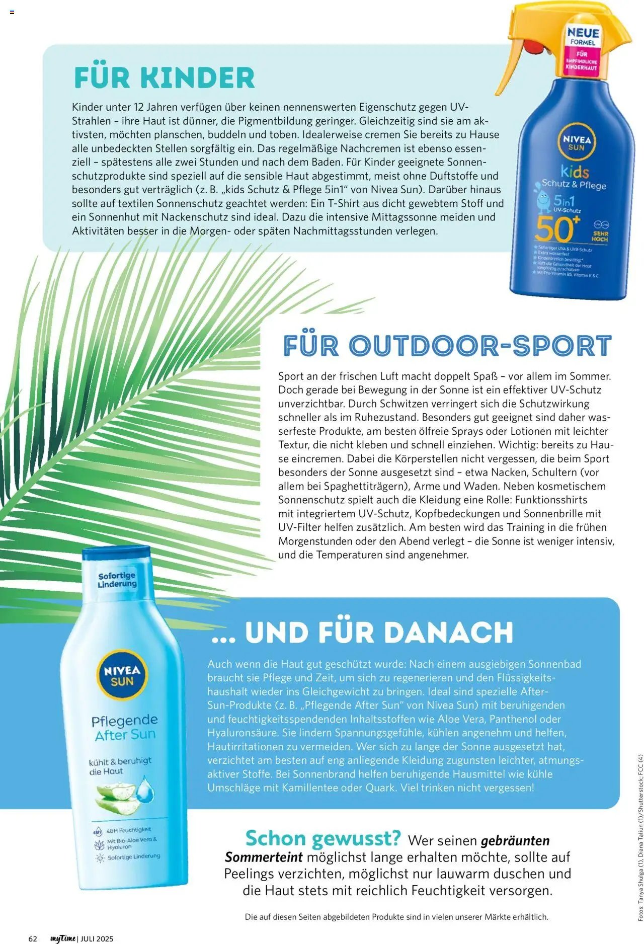 Famila Nordwest - myTime Juli 2025