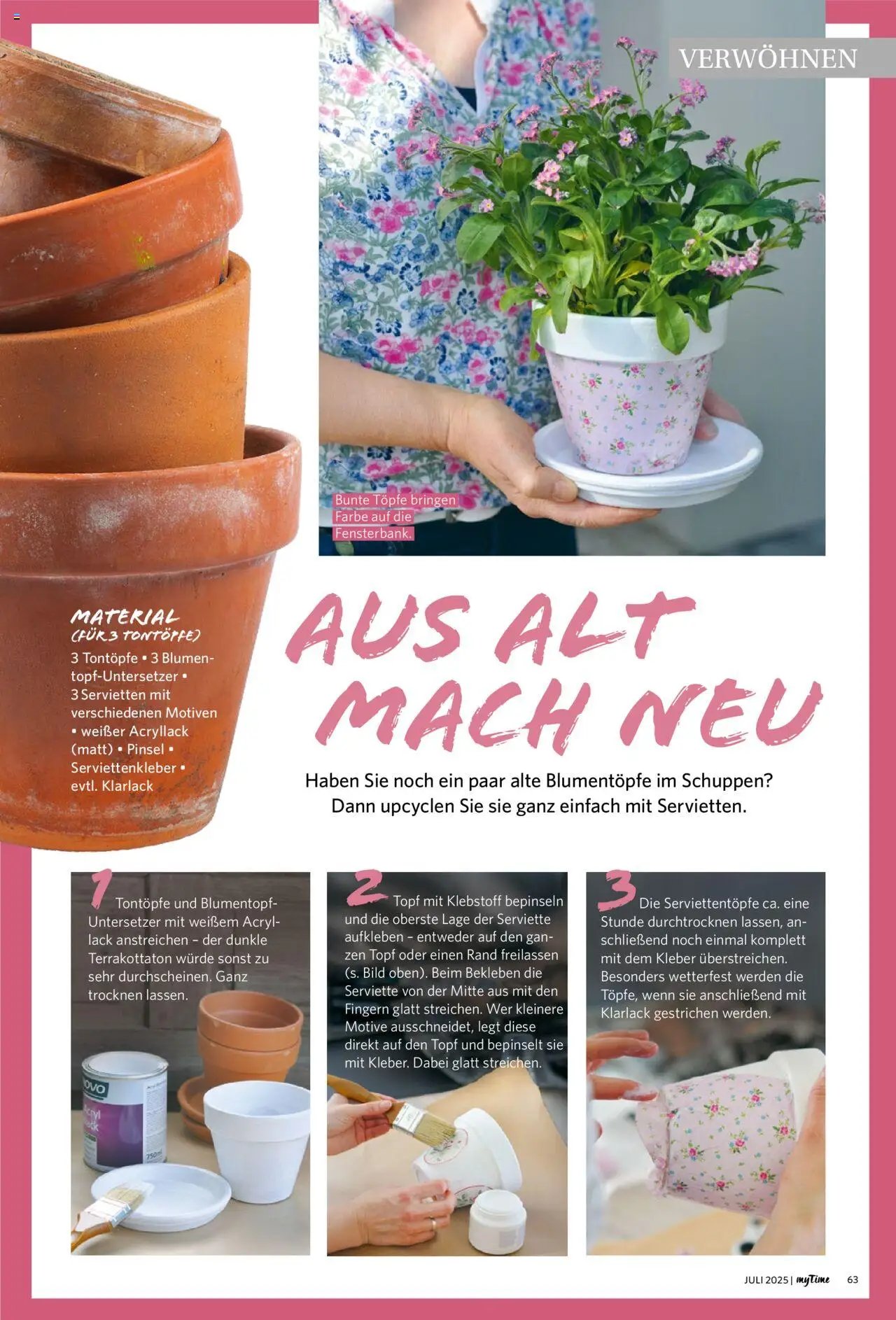 Famila Nordwest - myTime Juli 2025