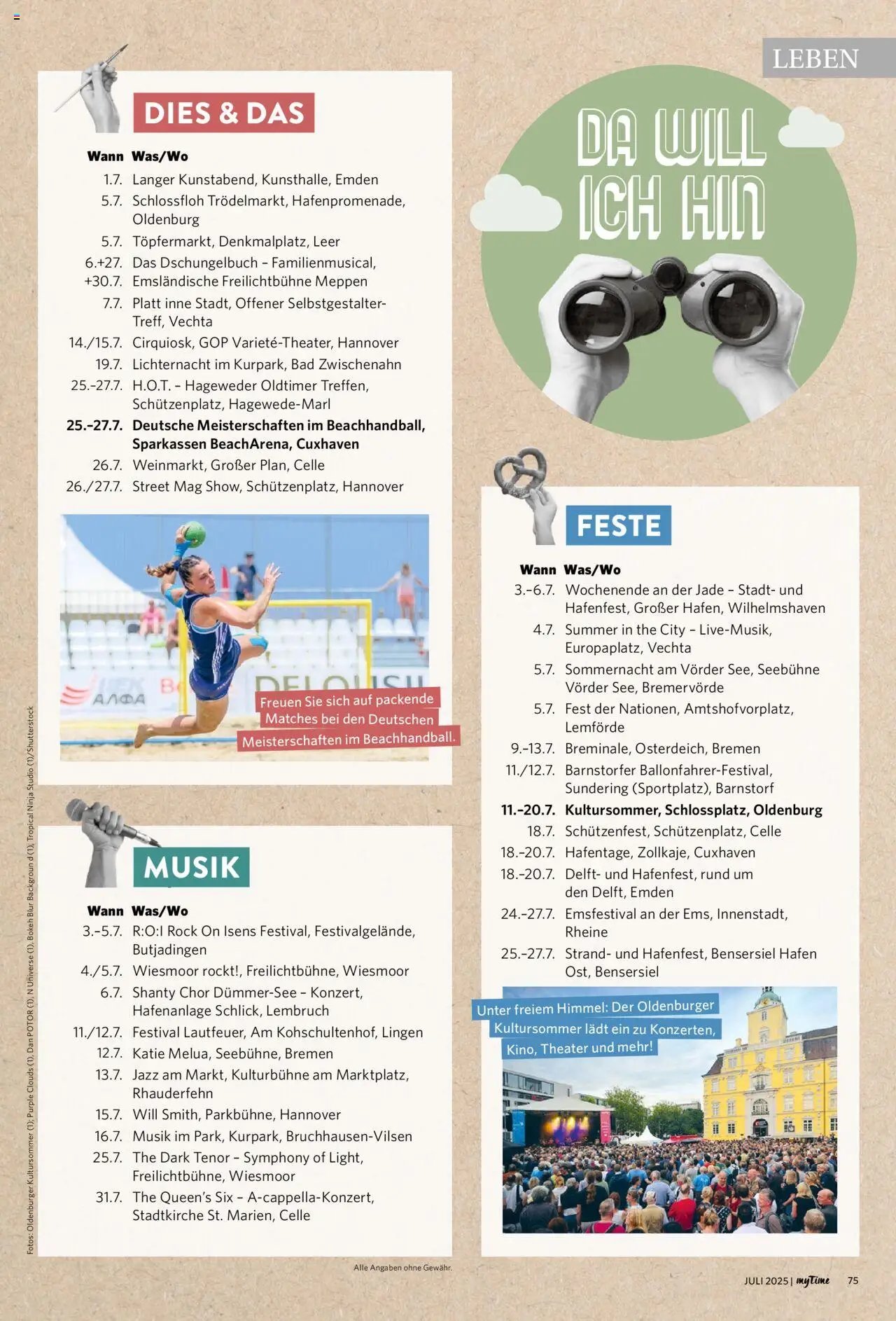 Famila Nordwest - myTime Juli 2025