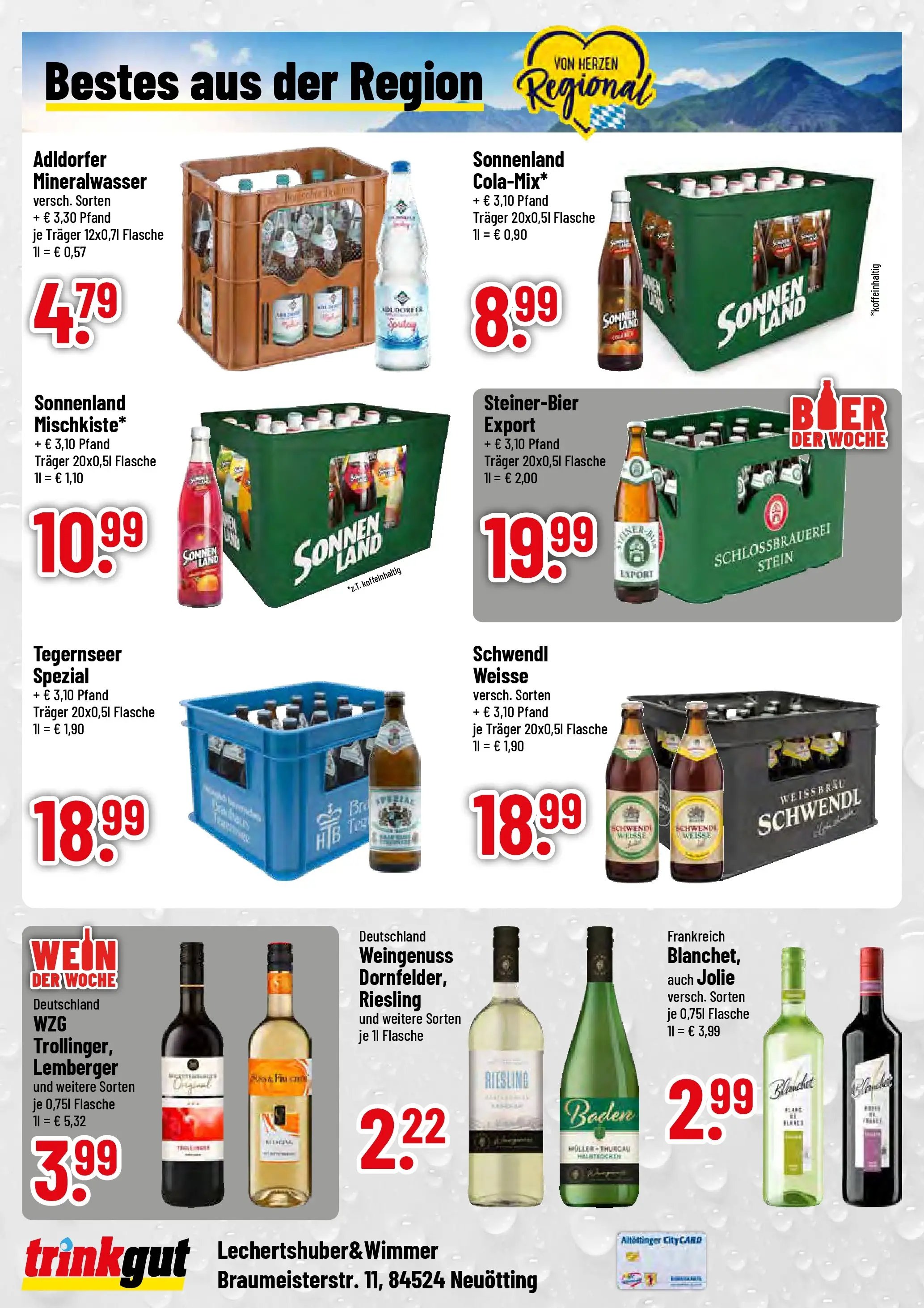 Trinkgut Prospekt Neuötting	