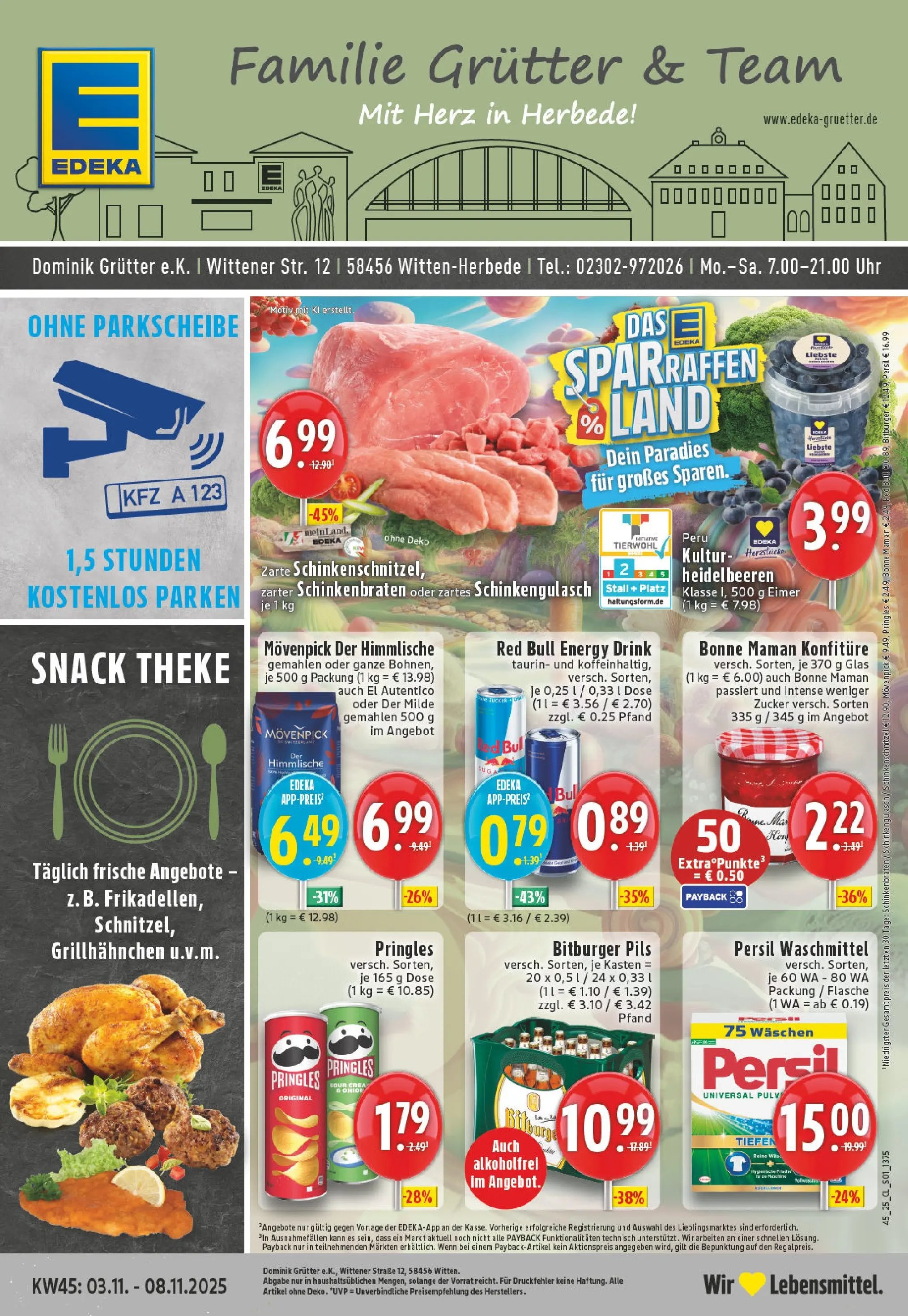 Edeka prospekt Witten-Herbede	