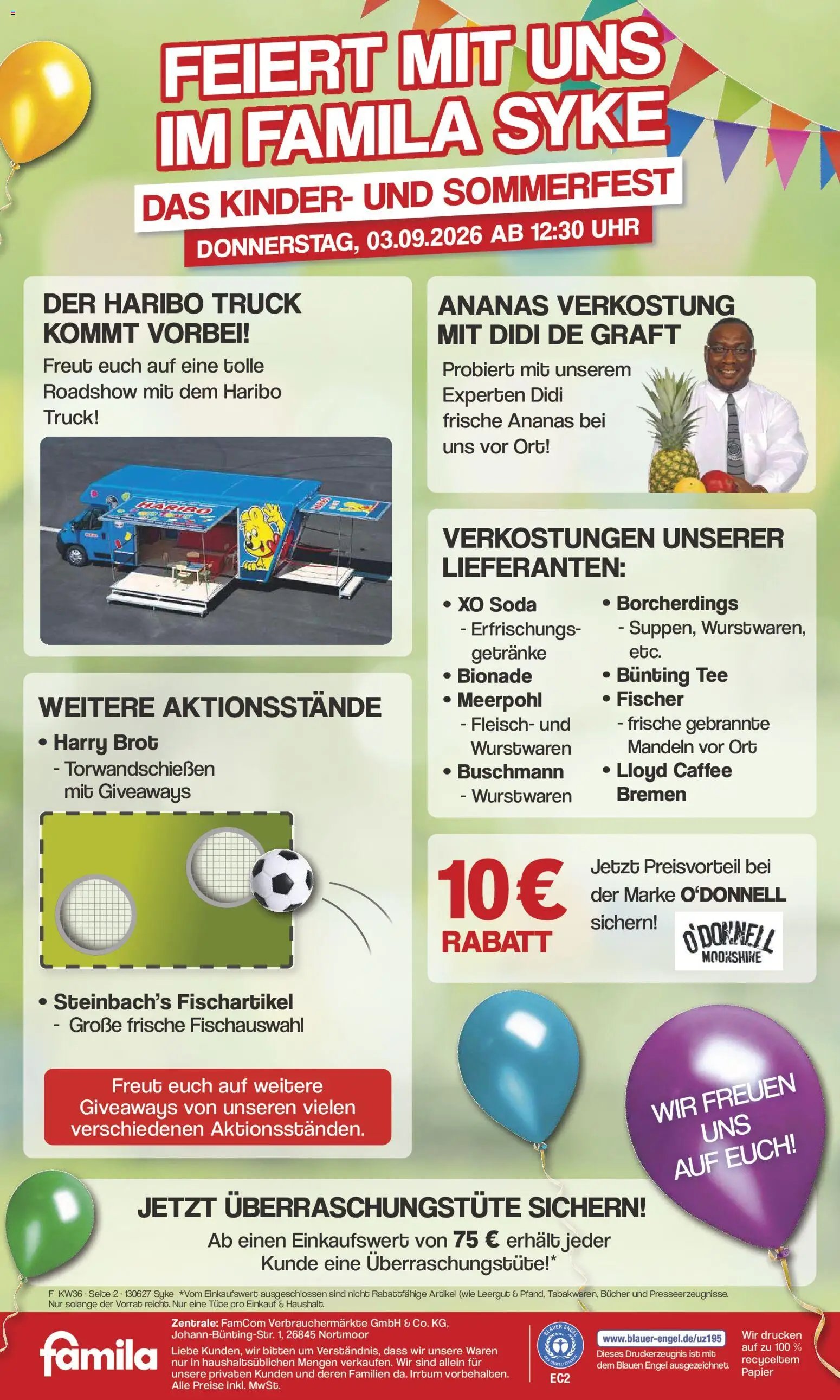 Famila Nordwest Sonderangebote