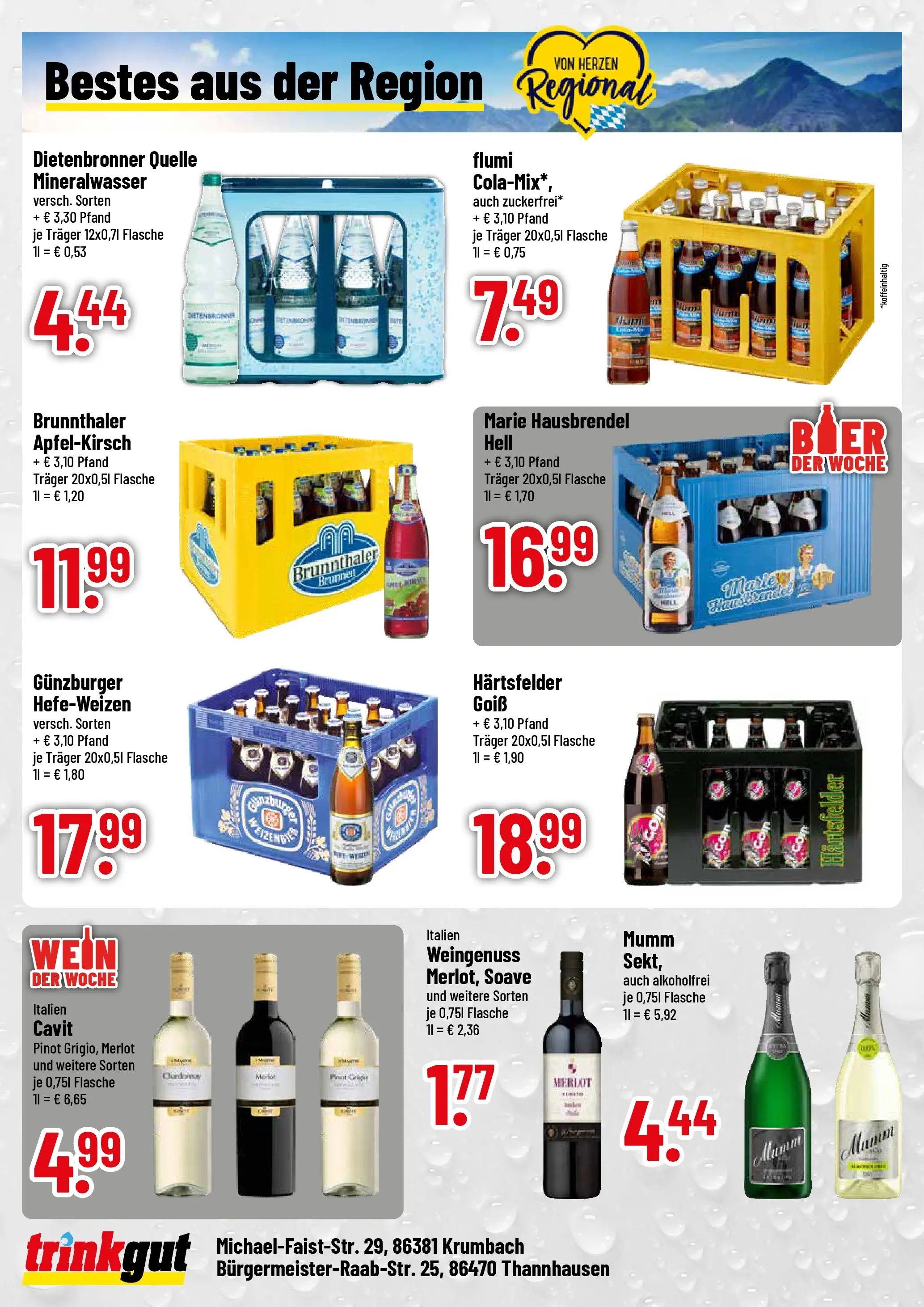 Trinkgut Prospekt Krumbach