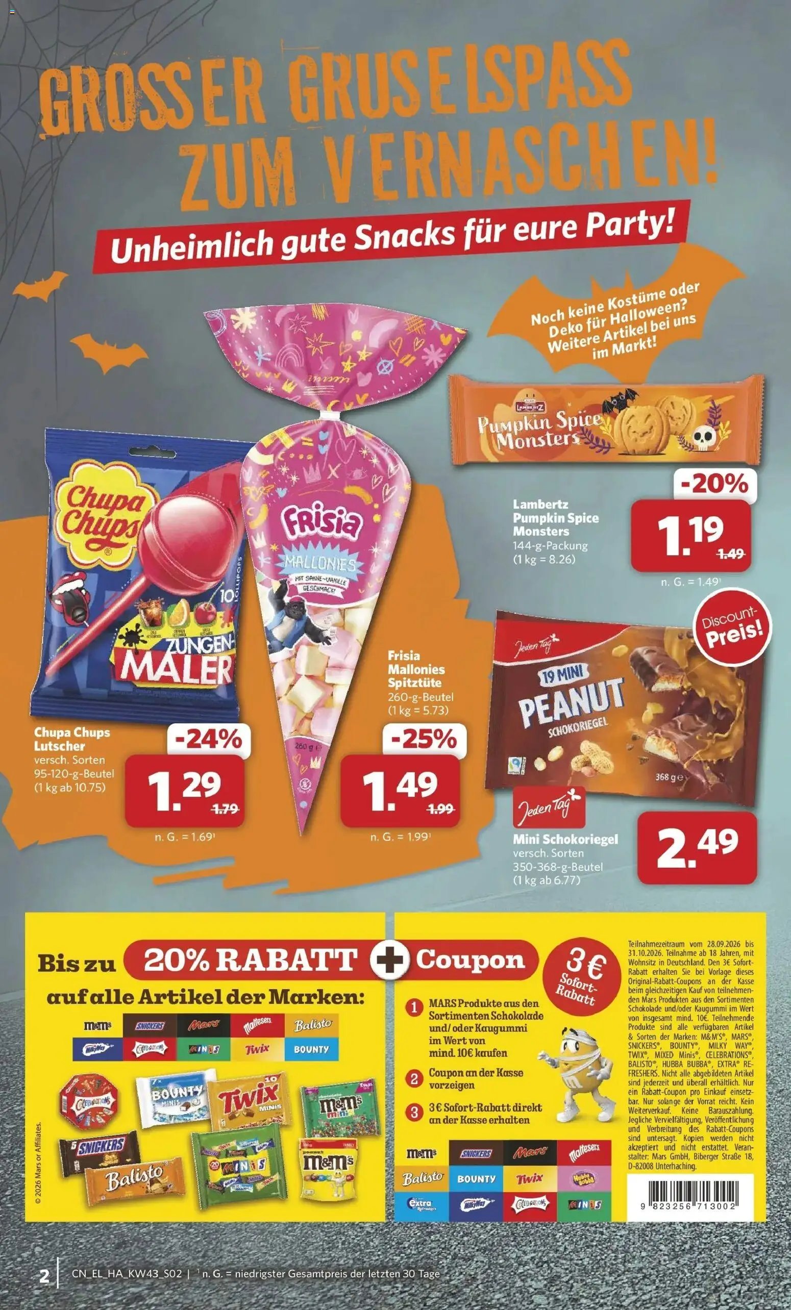Combi Halloween-Sonderangebote