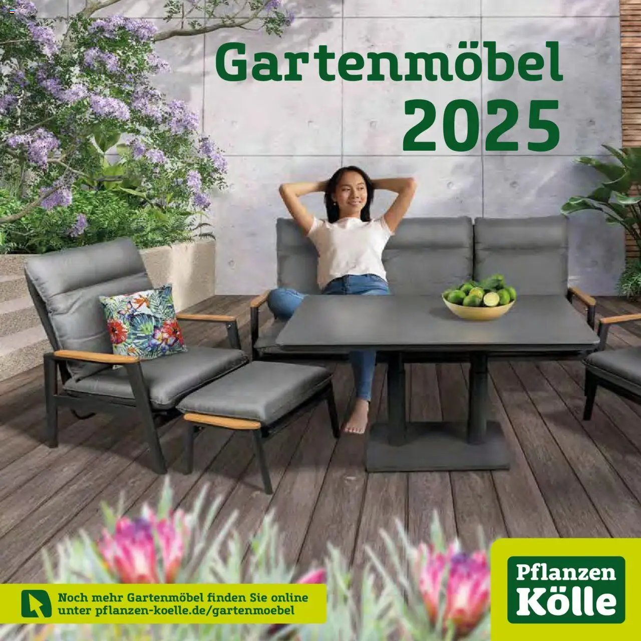 Pflanzen-Kölle Gartenmöbel Katalog 2025