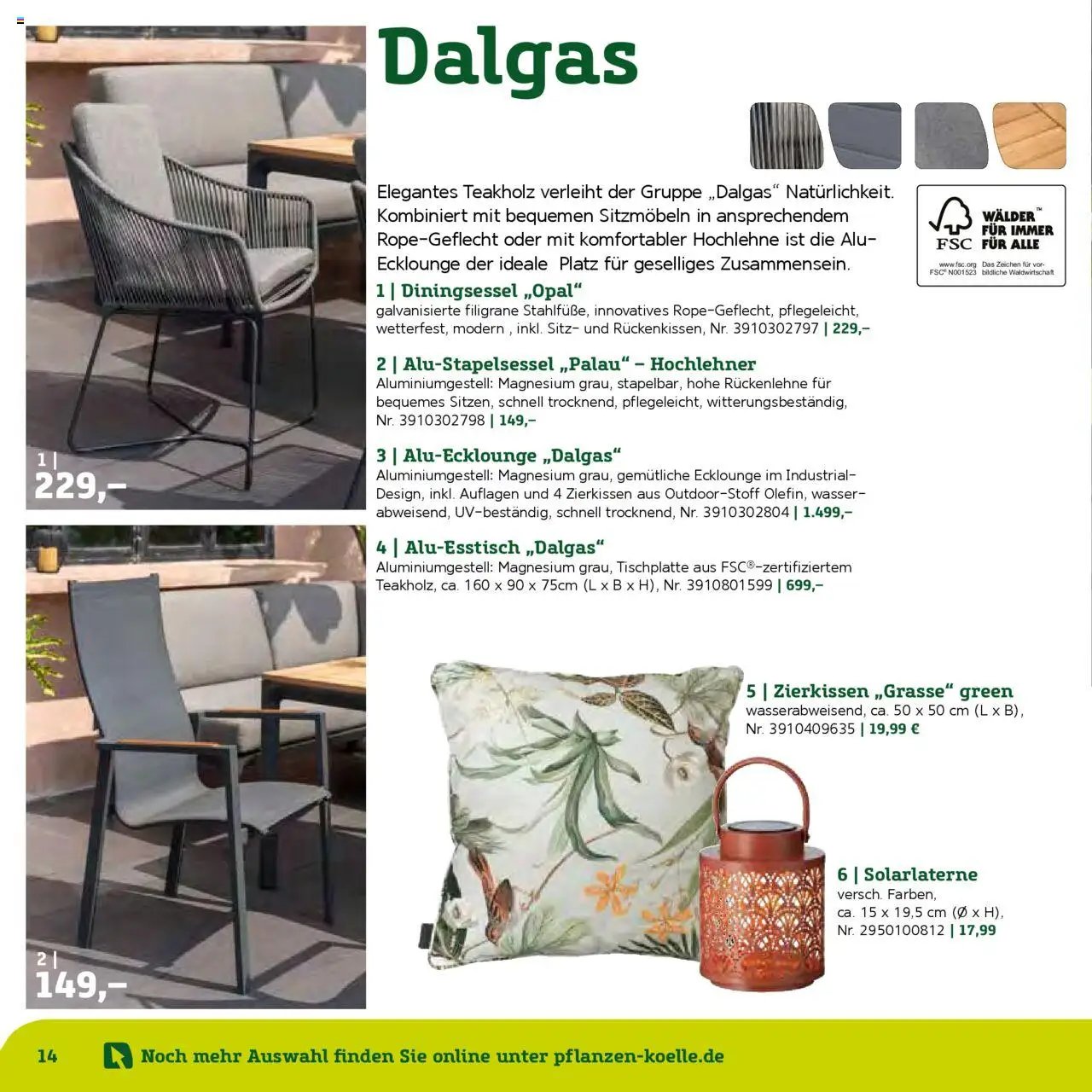 Pflanzen-Kölle Gartenmöbel Katalog 2025 (2025-01-22 - 2025-12-31)