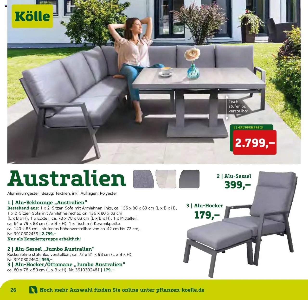 Pflanzen-Kölle Gartenmöbel Katalog 2025 (2025-01-22 - 2025-12-31)