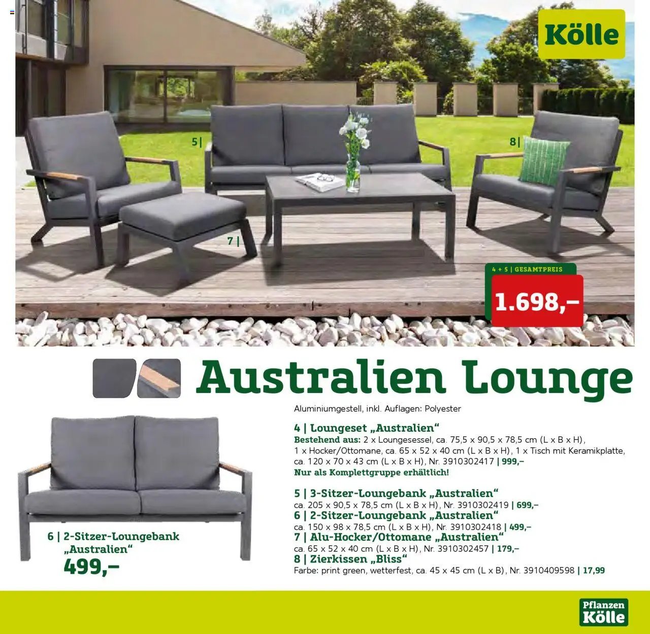 Pflanzen-Kölle Gartenmöbel Katalog 2025 (2025-01-22 - 2025-12-31)