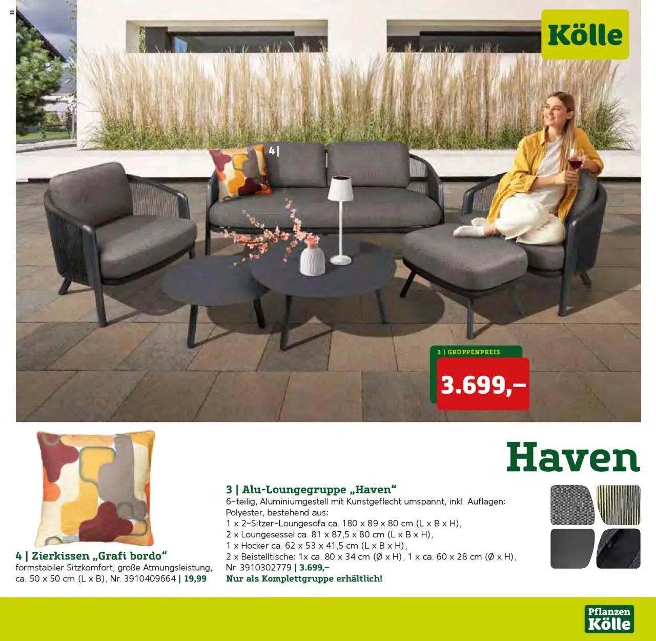 Pflanzen-Kölle Gartenmöbel Katalog 2025 (2025-01-22 - 2025-12-31)