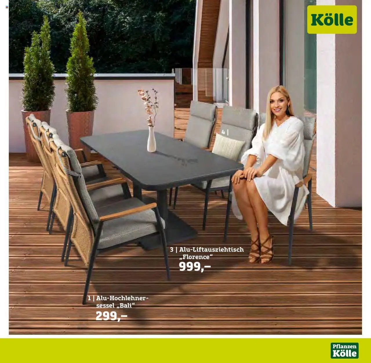 Pflanzen-Kölle Gartenmöbel Katalog 2025