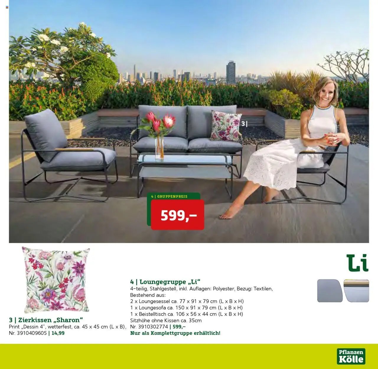 Pflanzen-Kölle Gartenmöbel Katalog 2025 (2025-01-22 - 2025-12-31)