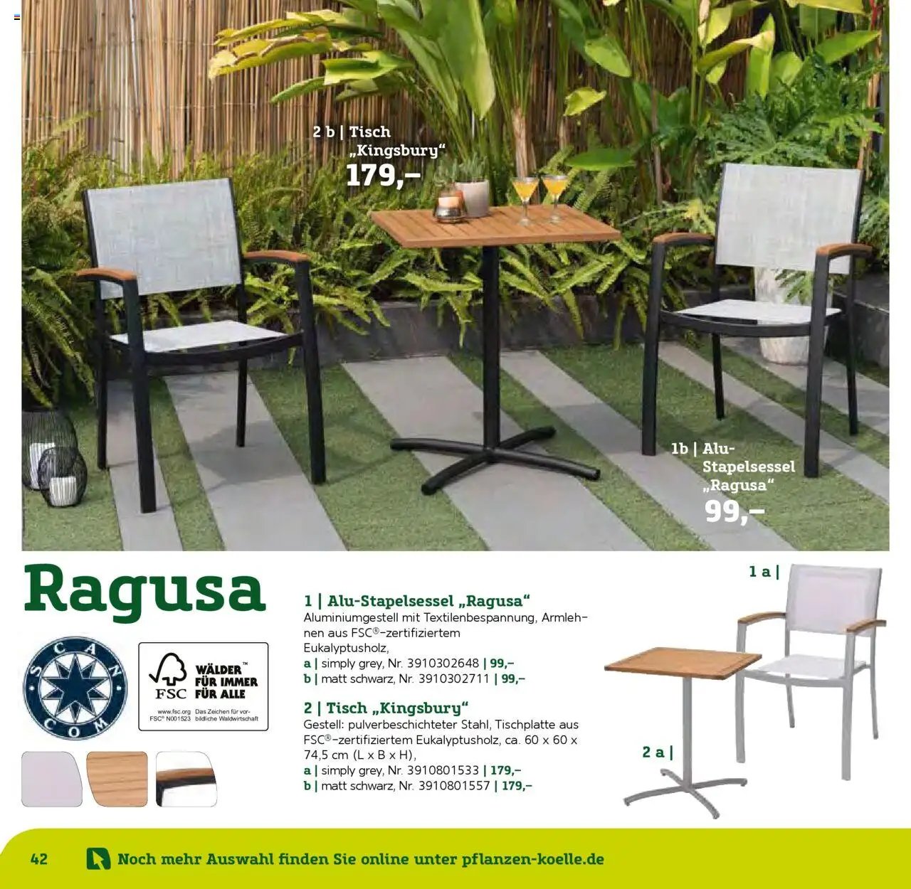Pflanzen-Kölle Gartenmöbel Katalog 2025 (2025-01-22 - 2025-12-31)