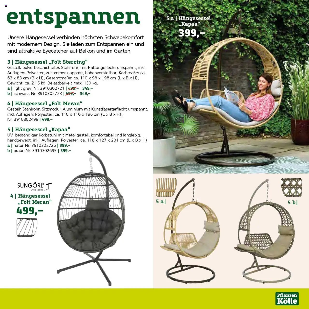 Pflanzen-Kölle Gartenmöbel Katalog 2025 (2025-01-22 - 2025-12-31)