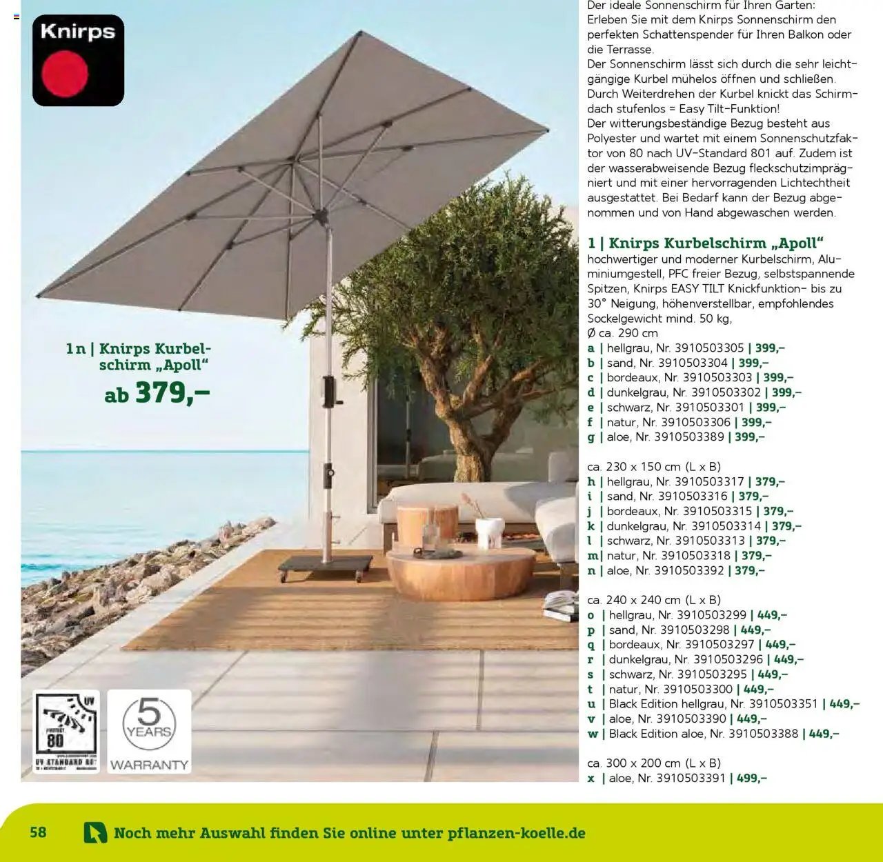 Pflanzen-Kölle Gartenmöbel Katalog 2025 (2025-01-22 - 2025-12-31)