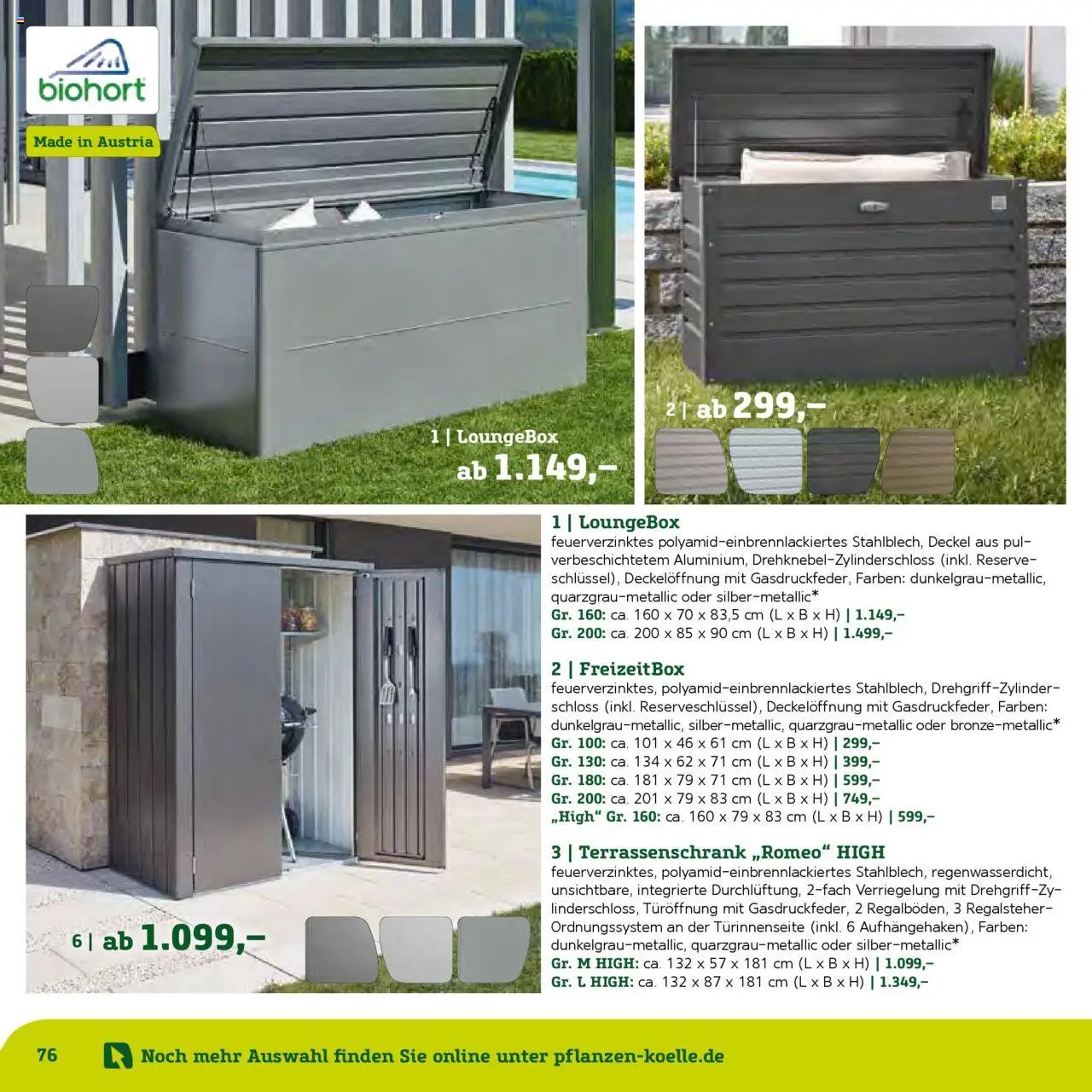 Pflanzen-Kölle Gartenmöbel Katalog 2025 (2025-01-22 - 2025-12-31)