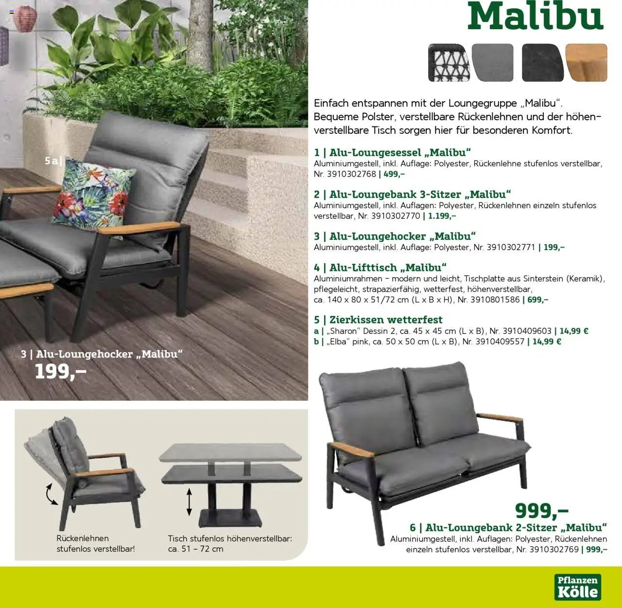 Pflanzen-Kölle Gartenmöbel Katalog 2025 (2025-01-22 - 2025-12-31)