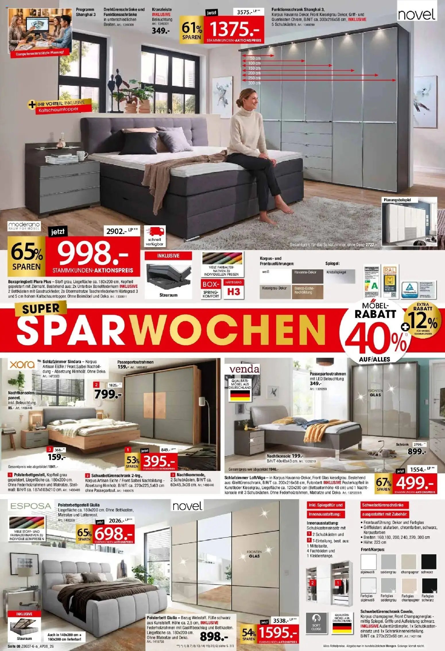 Zurbrüggen Spar-Wochen
