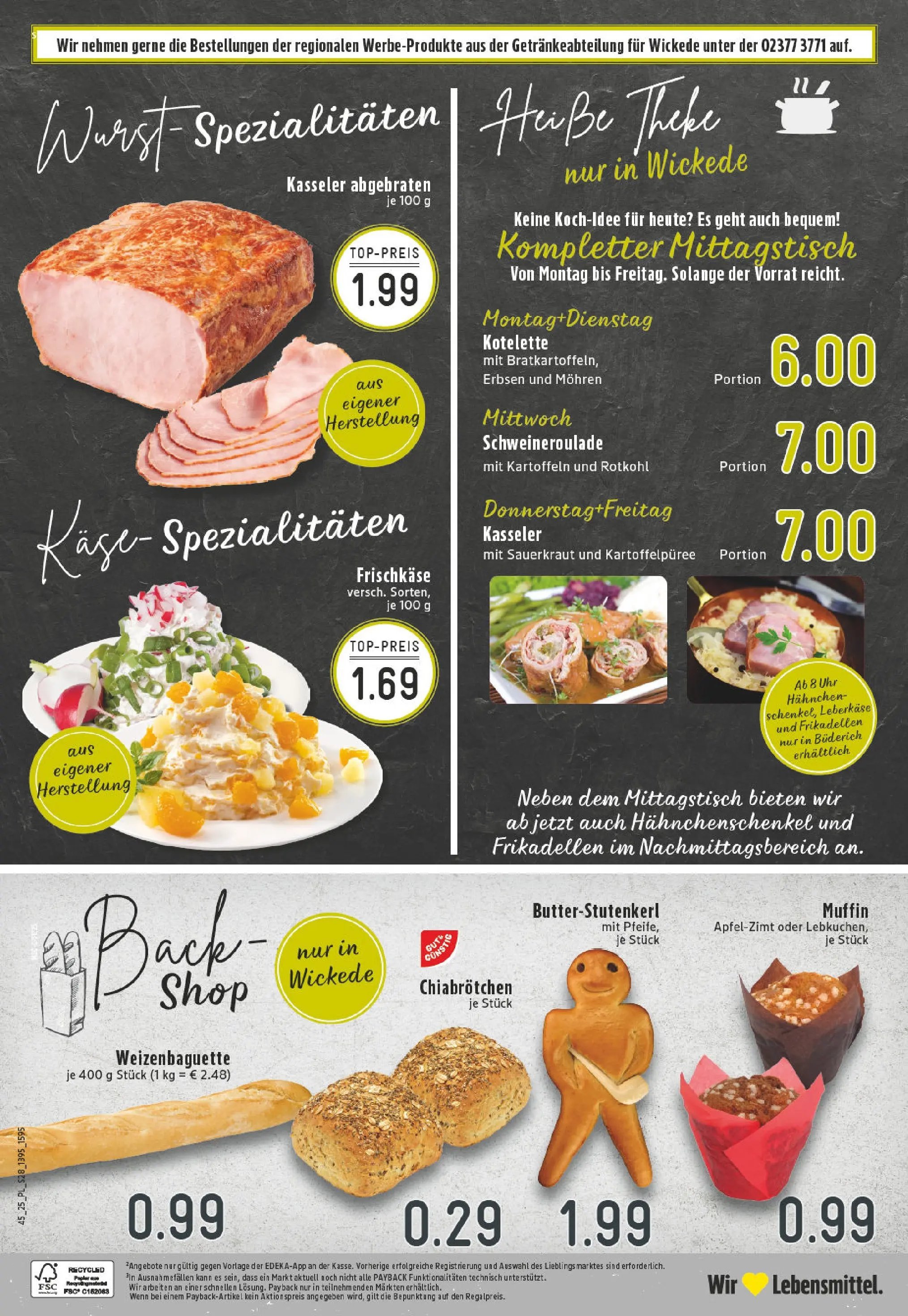 Edeka prospekt Wickede	