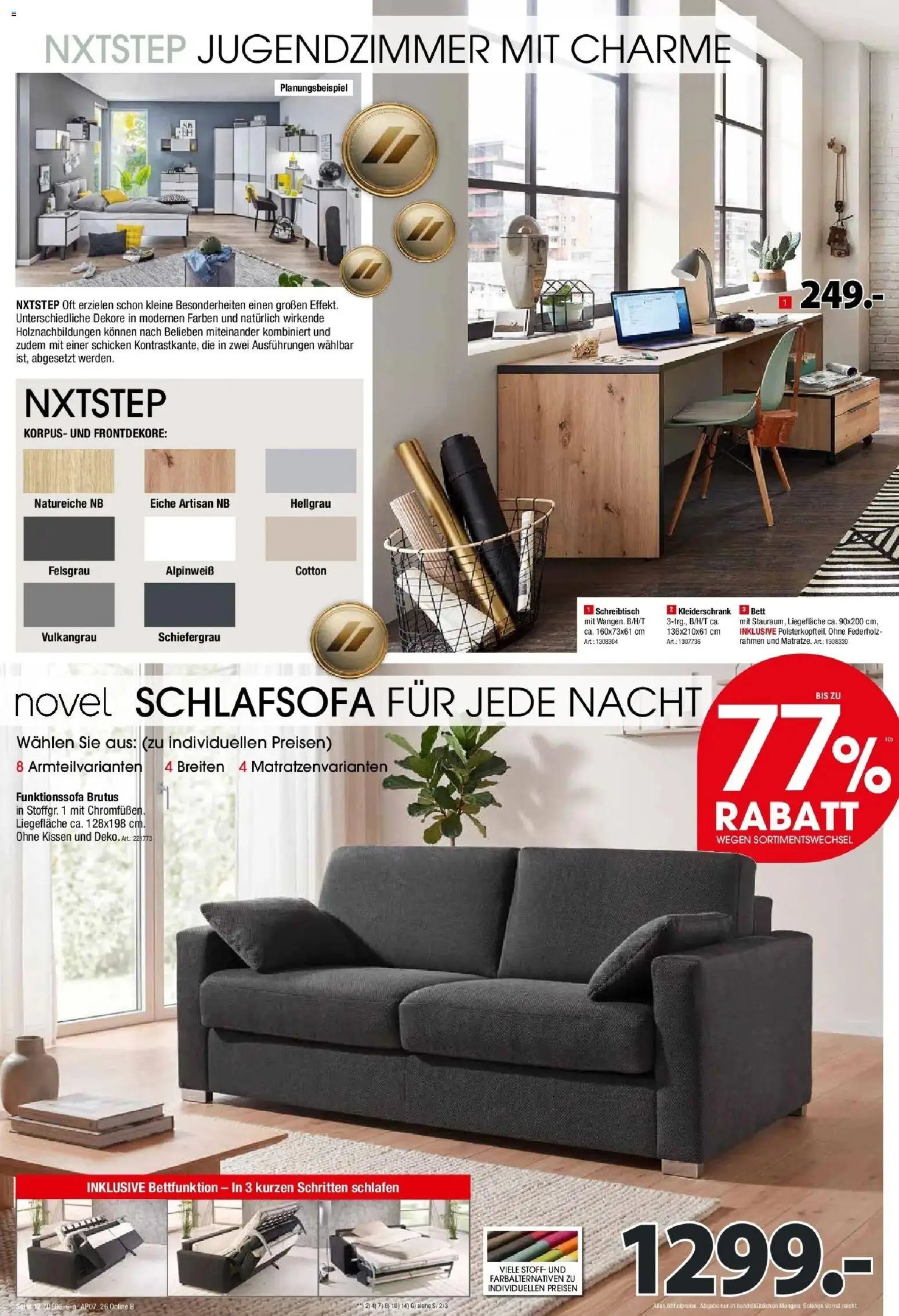 Zurbrüggen Sonderverkauf