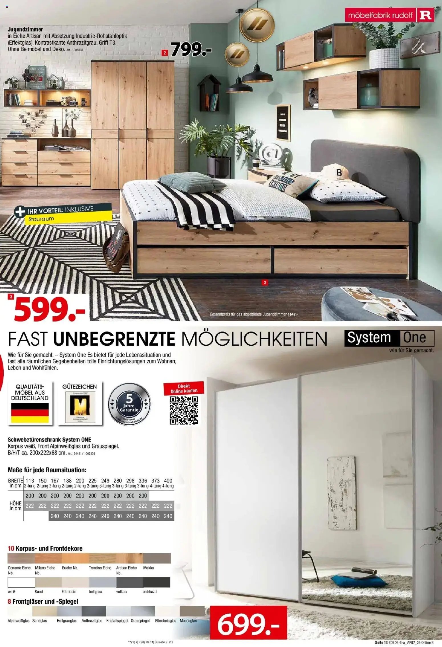 Zurbrüggen Sonderverkauf