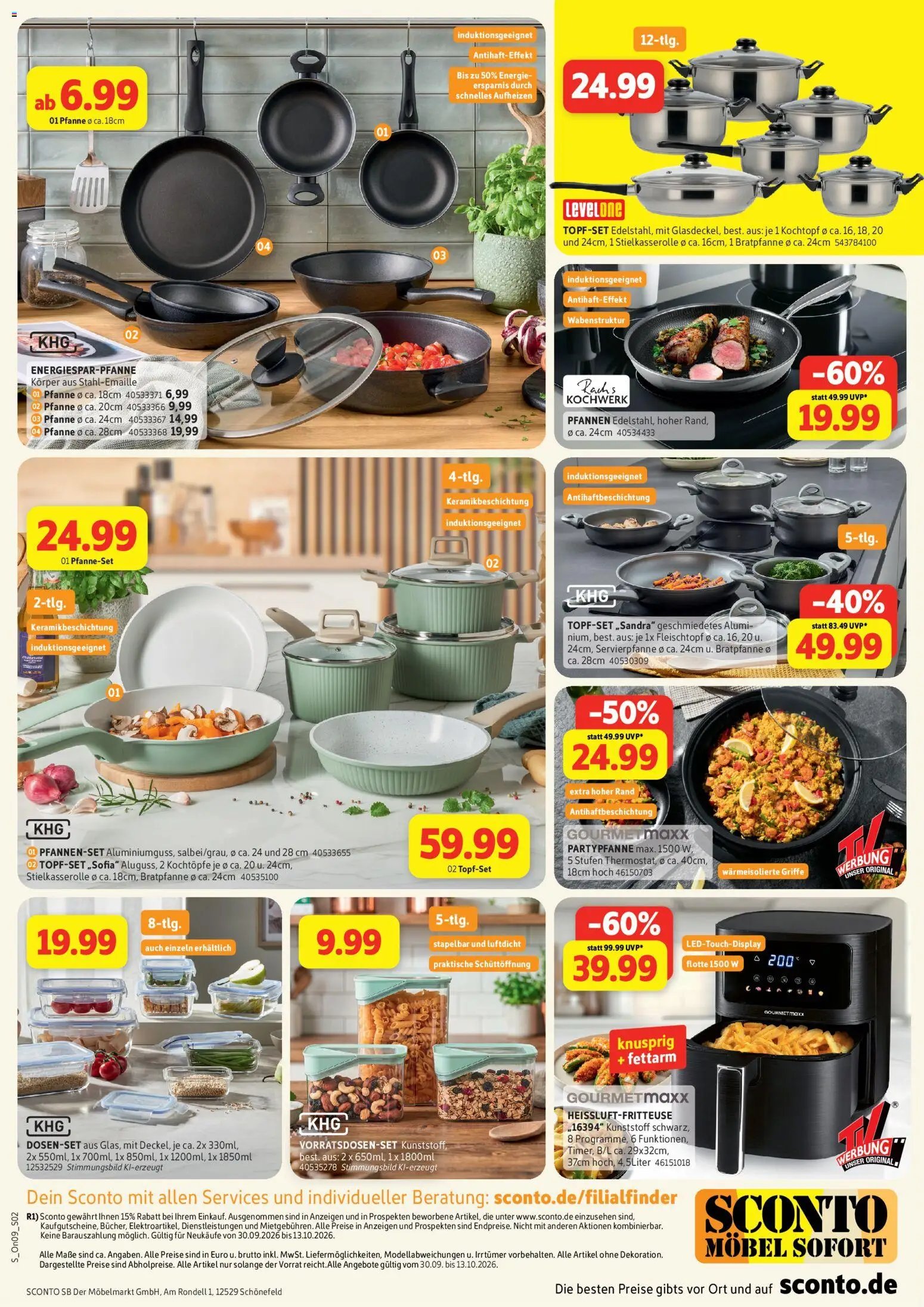Sconto Spezialprospekt