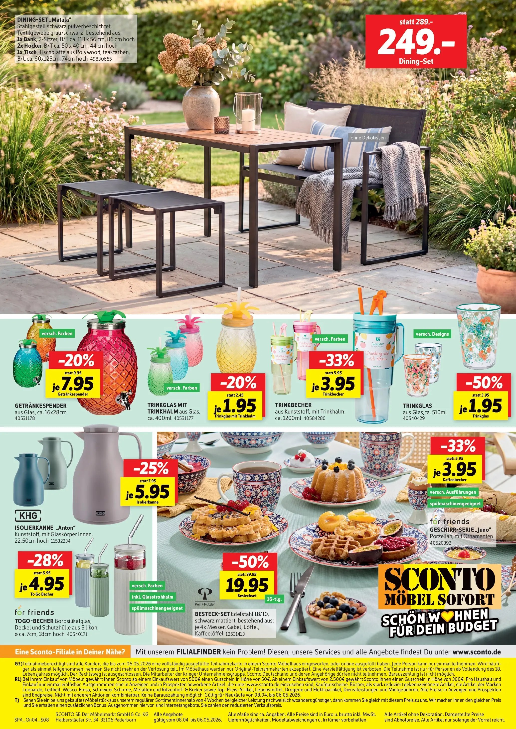 Sconto Prospekt Garten-spezial Erfurt