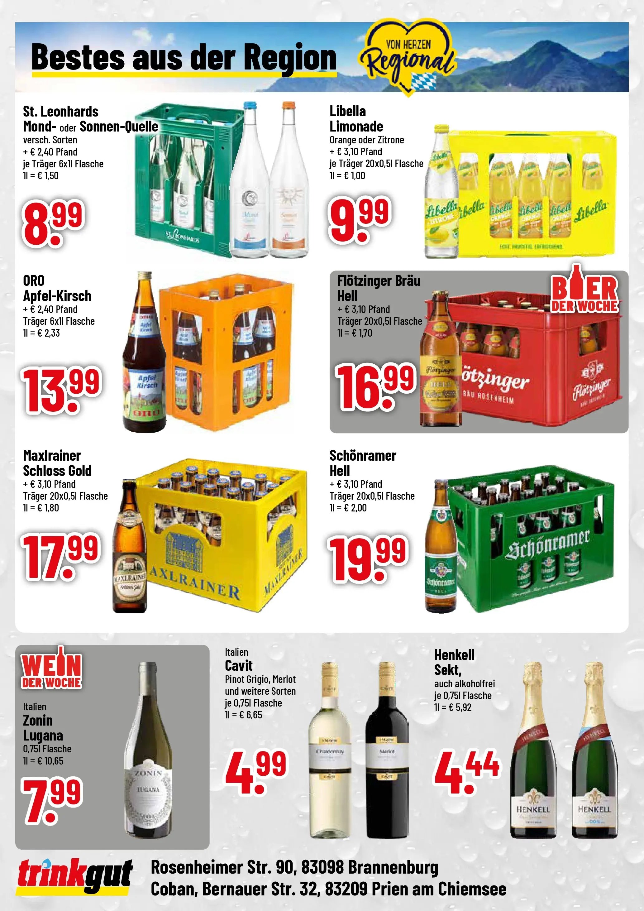 Trinkgut Prospekt Brannenburg	