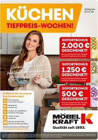 Möbel Kraft  Küchen Tiefpreis-Wochen