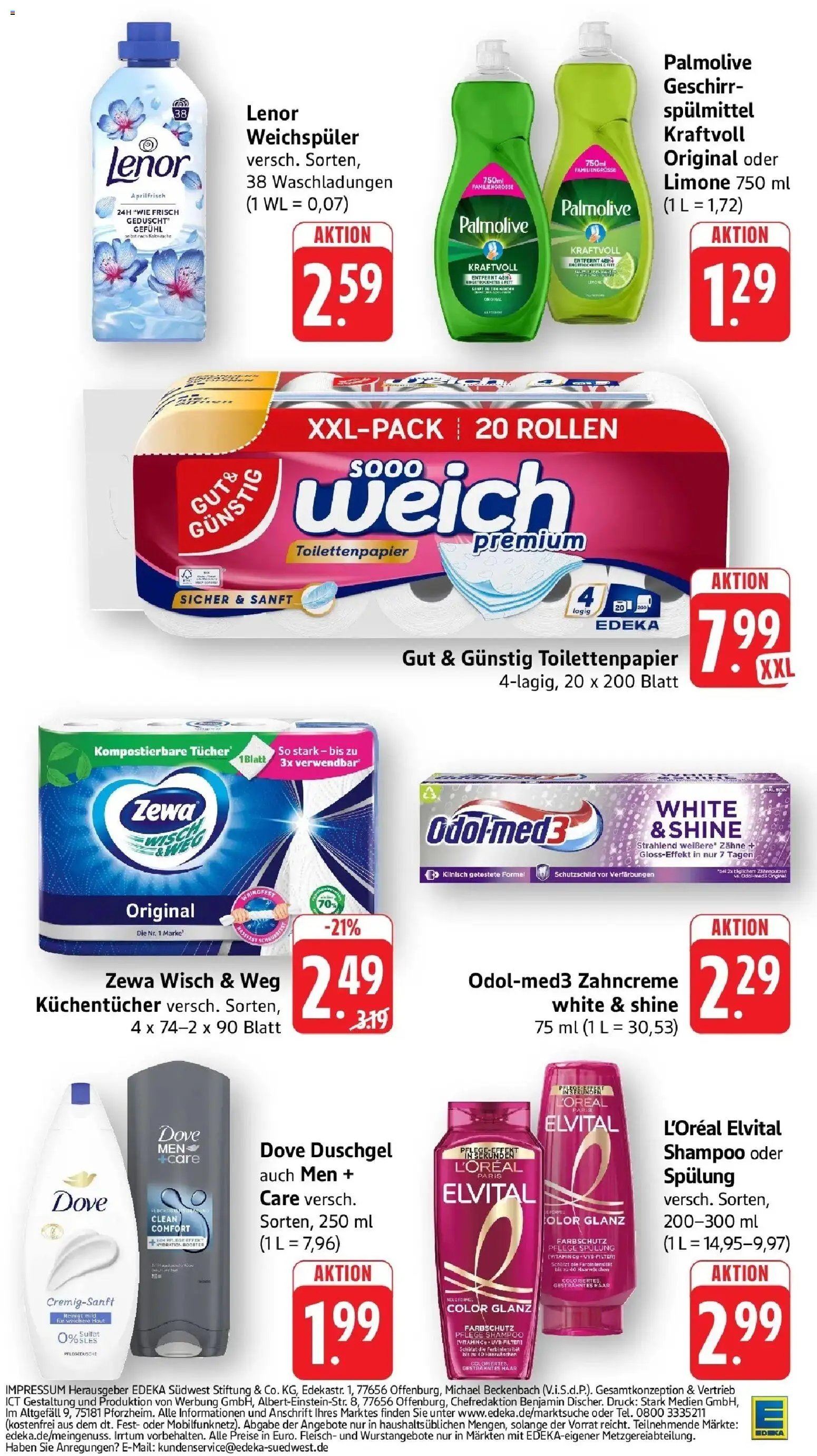 Edeka prospekt Steinfeld