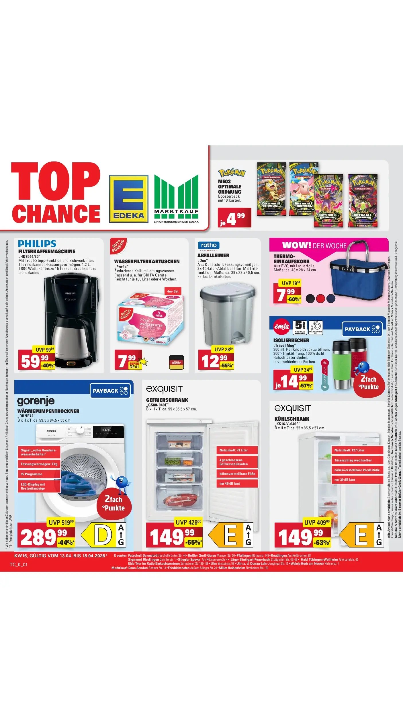 E center Prospekt Ulm-Lehr	 (2026-04-12 - 2026-04-18)