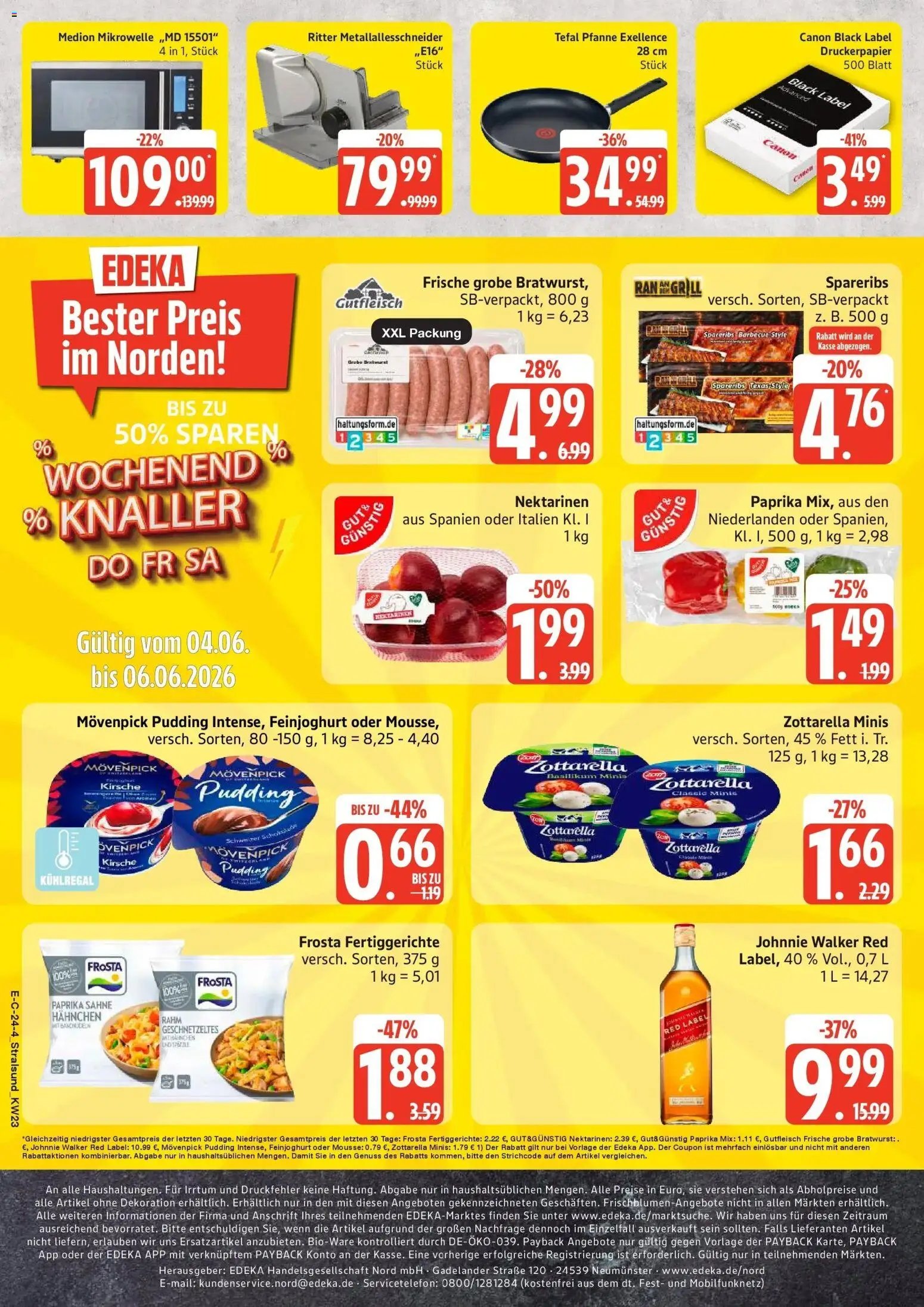 Edeka prospekt Stralsund