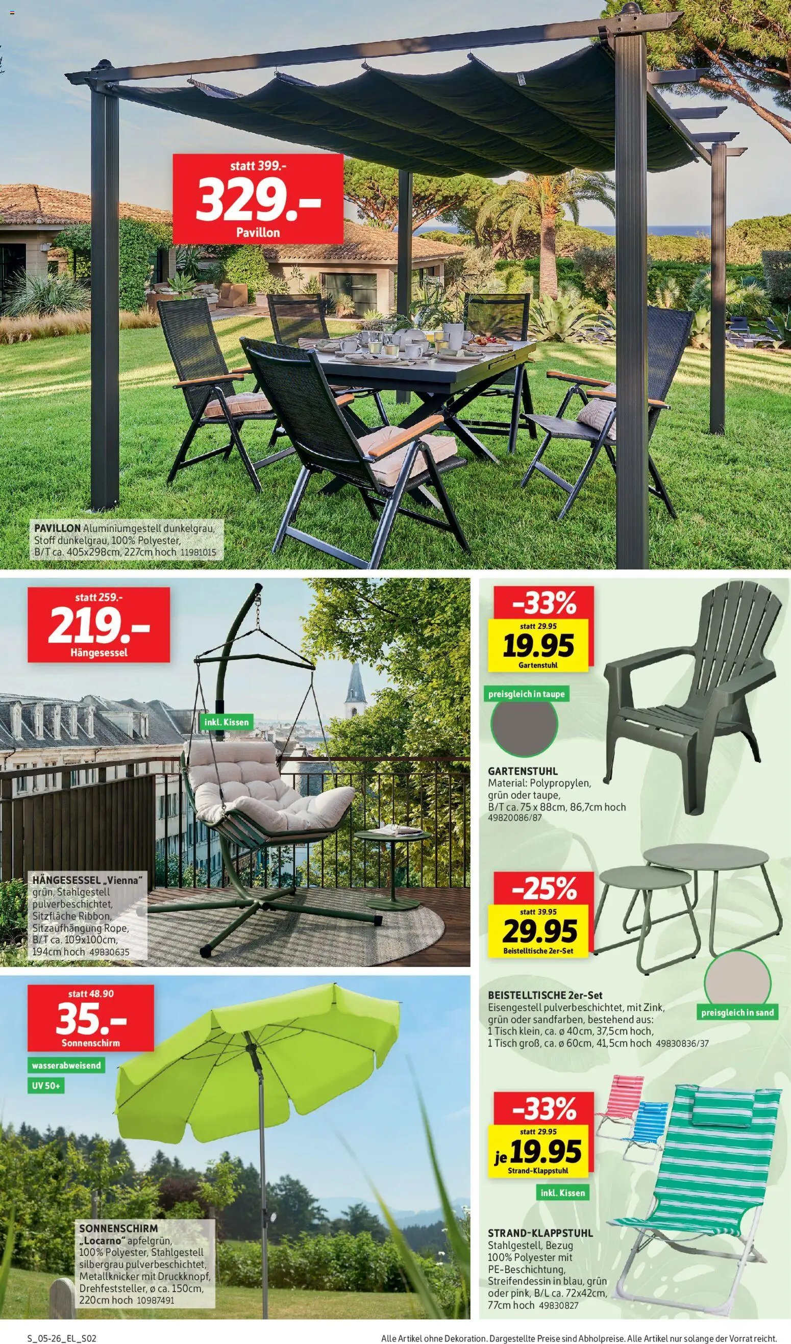 Sconto Prospekt Garten-spezial