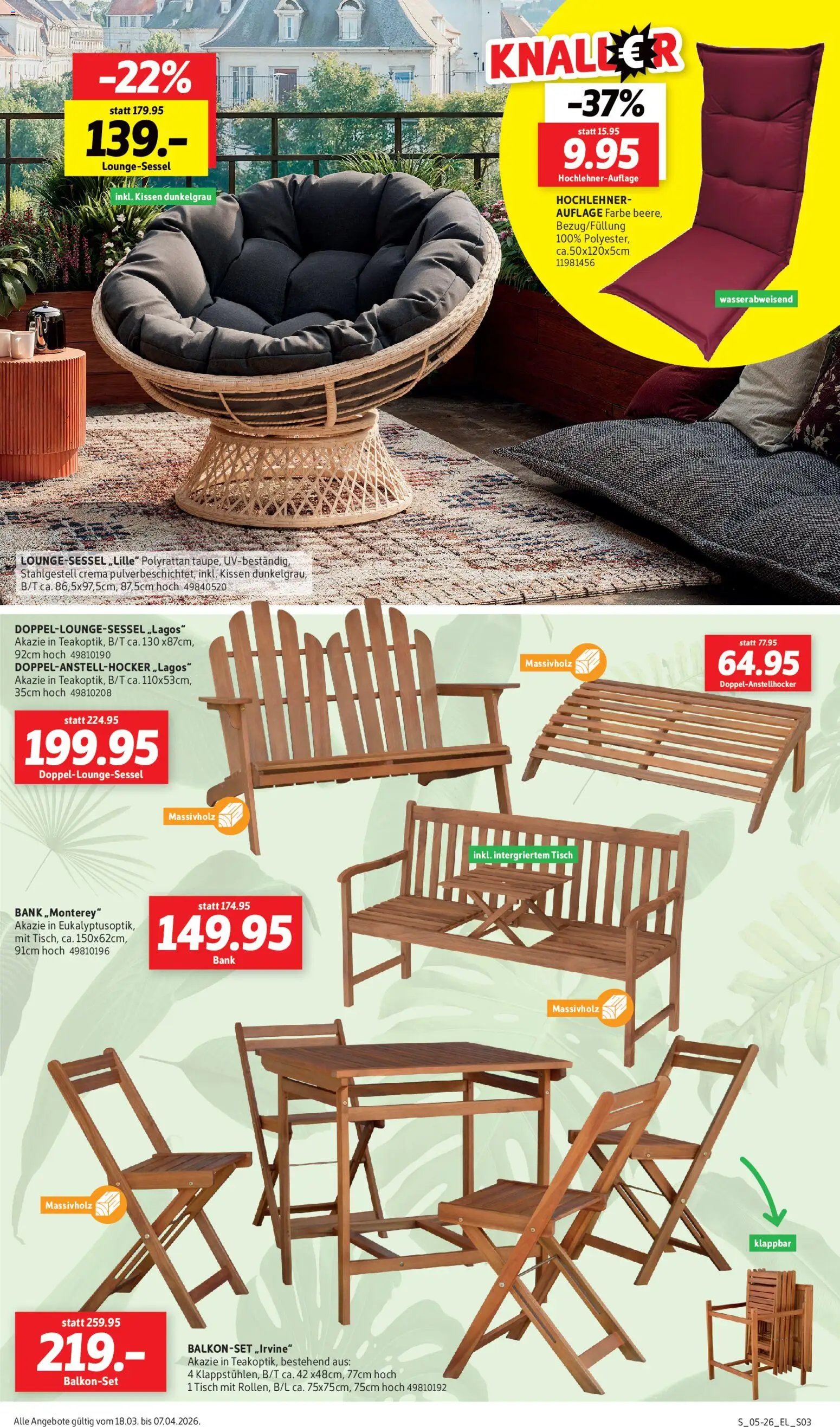 Sconto Prospekt Garten-spezial