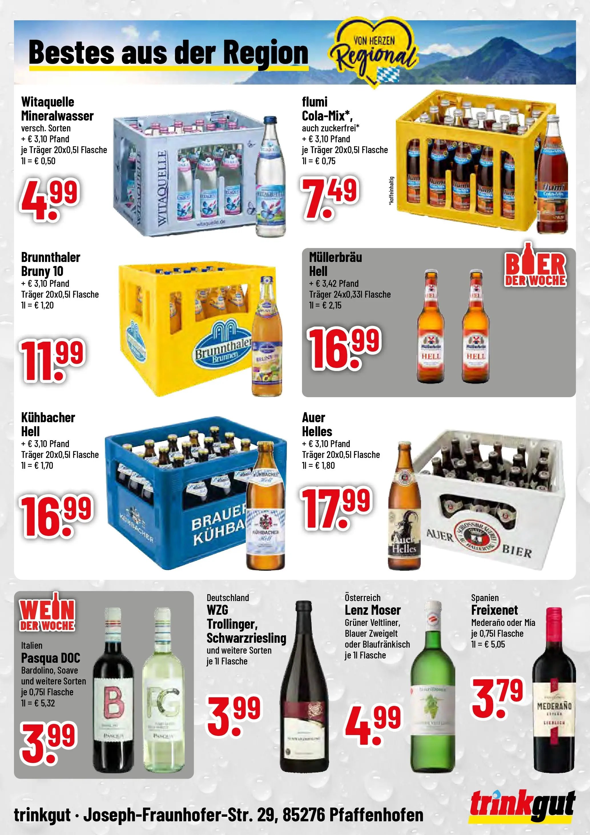 Trinkgut Prospekt Pfaffenhofen/Ilm	