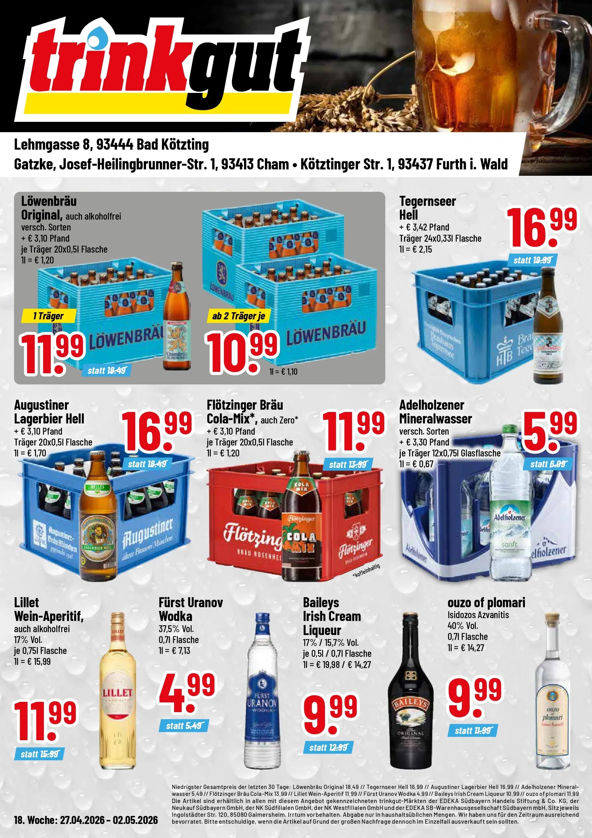 Trinkgut Prospekt Cham	