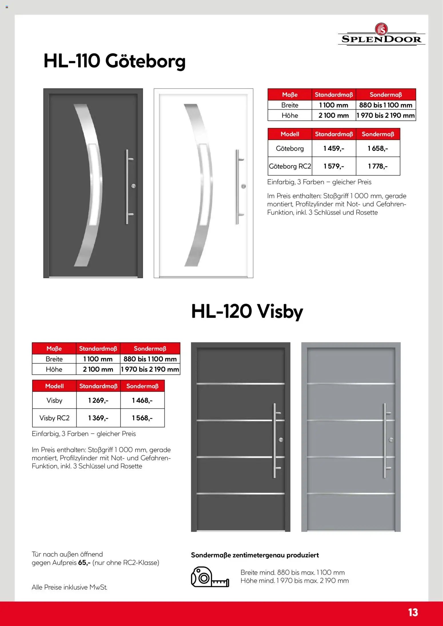 Hellweg Splendoor Innentüren Katalog (2025-12-05 - 2026-01-31)