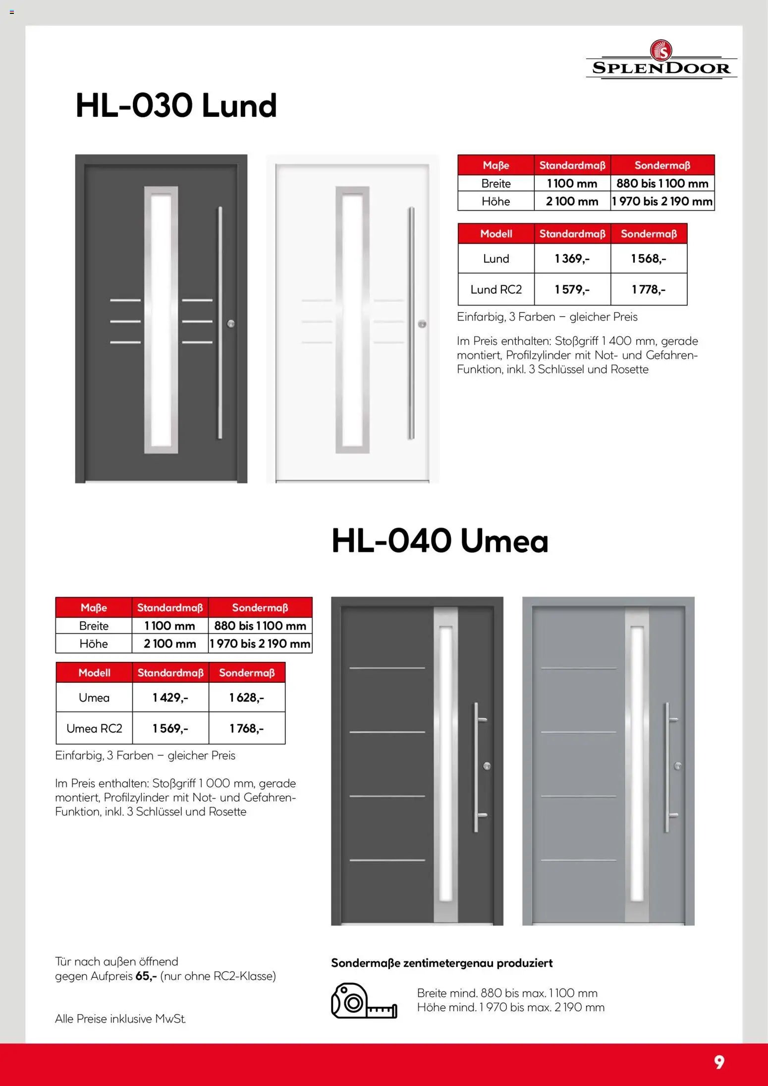 Hellweg Splendoor Innentüren Katalog (2025-12-05 - 2026-01-31)